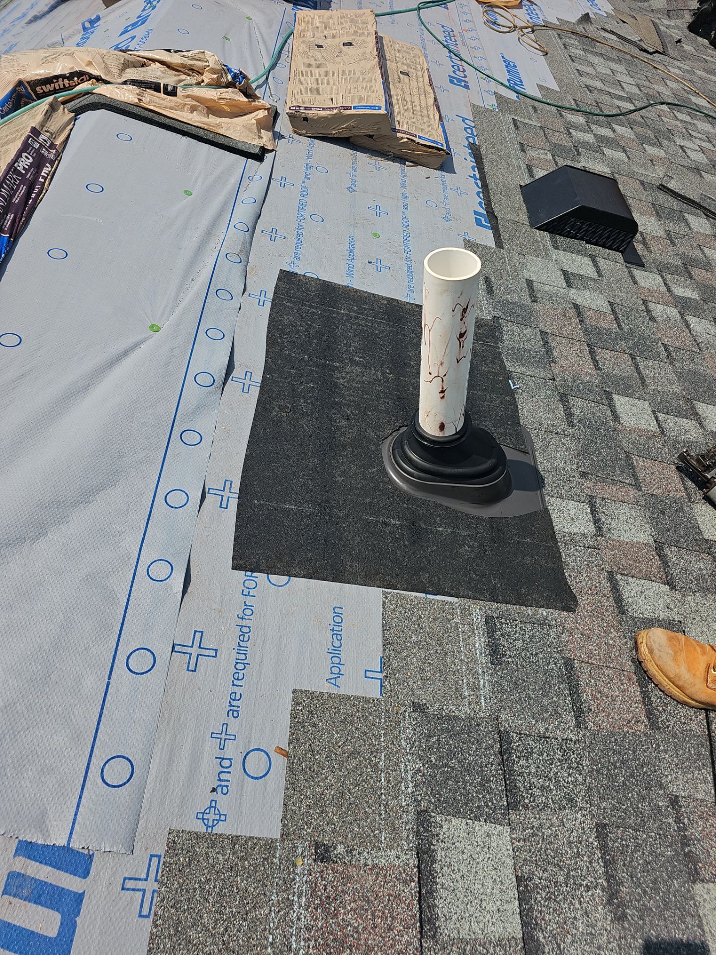 Roof Replacement - Colonial Slate by Winchester Roofing