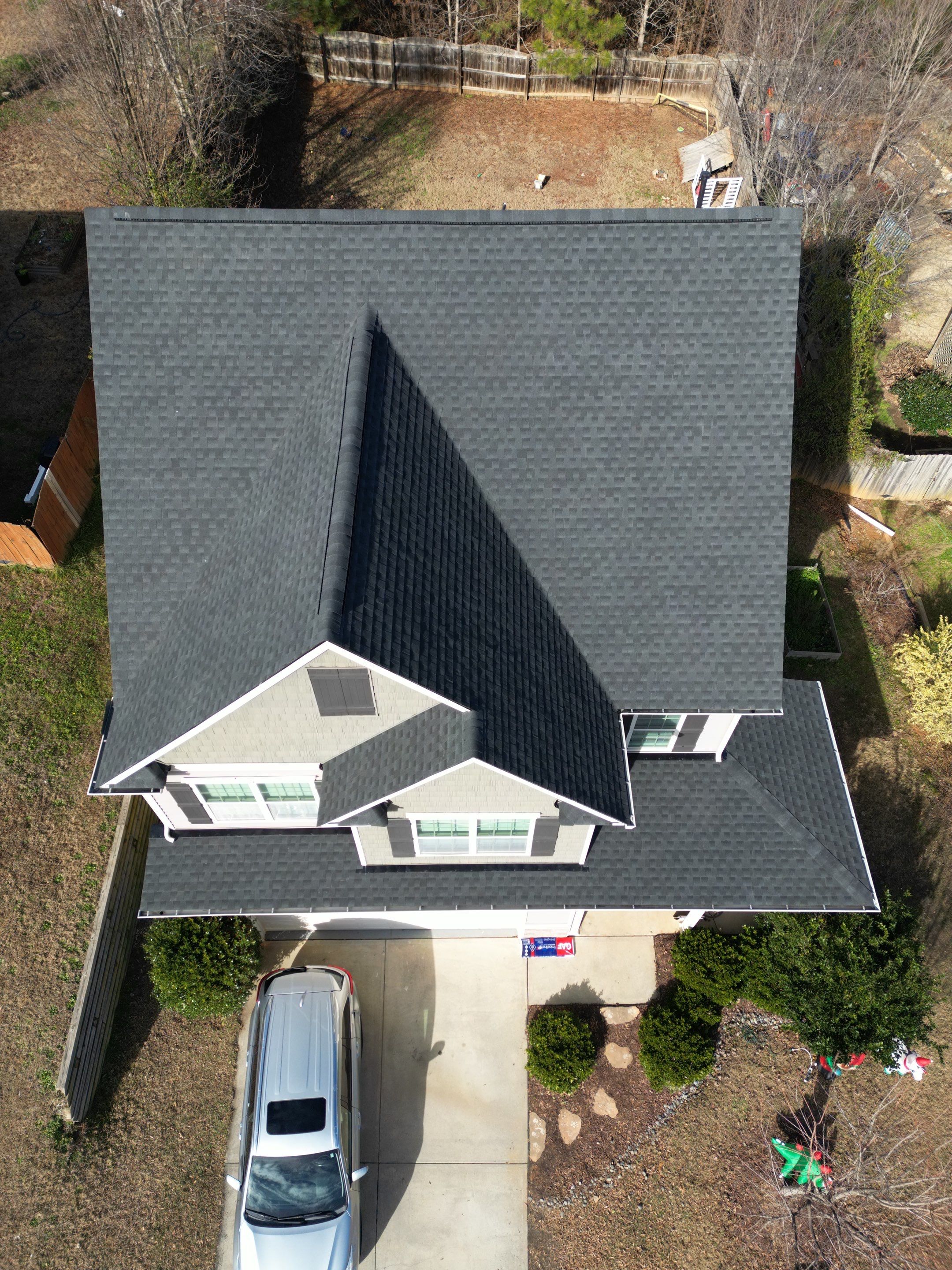 Project in Fuquay-Varina- GAF Timberline HDZ Charcoal by Pro Performance Roofing