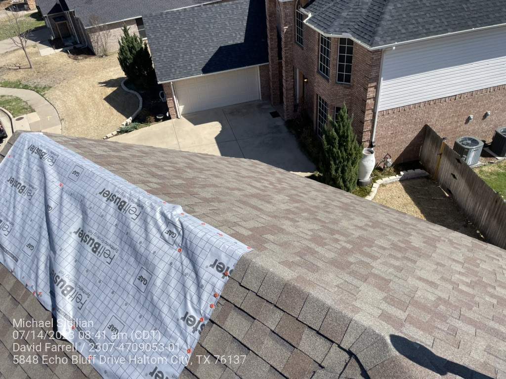 Project in Haltom City by Zeus Exteriors