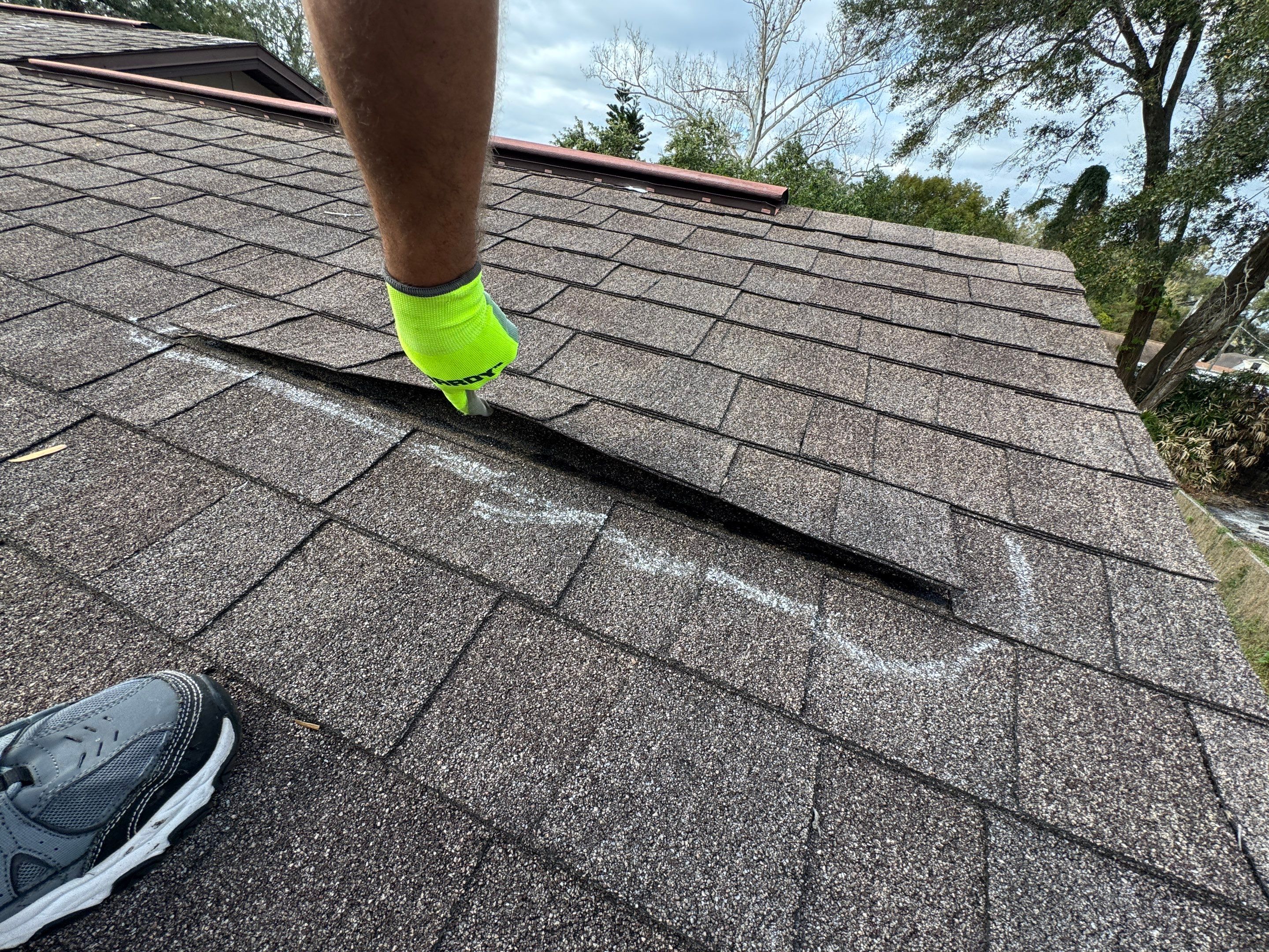 Roof Damage Claim in Brandon by FLAPA & KeyStone