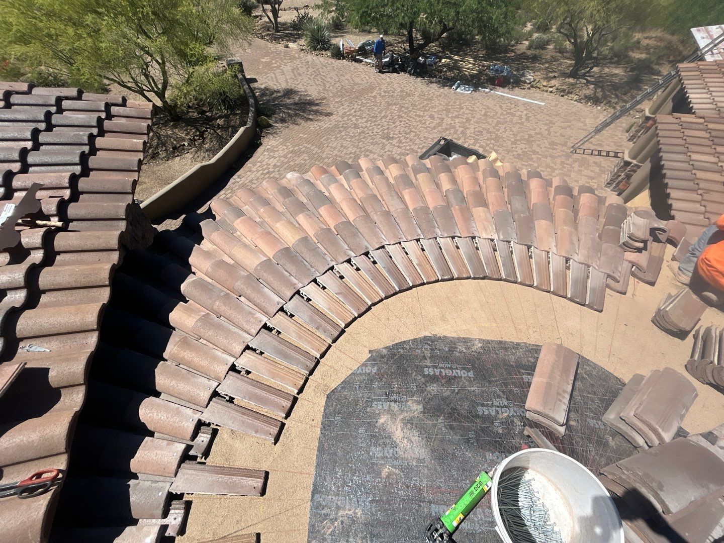 Project in Scottsdale by Saint Roofing
