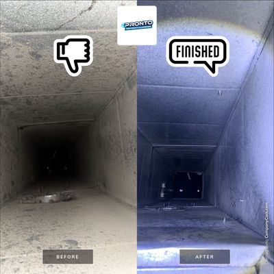 Air ducts + Dryer Vent Cleaning