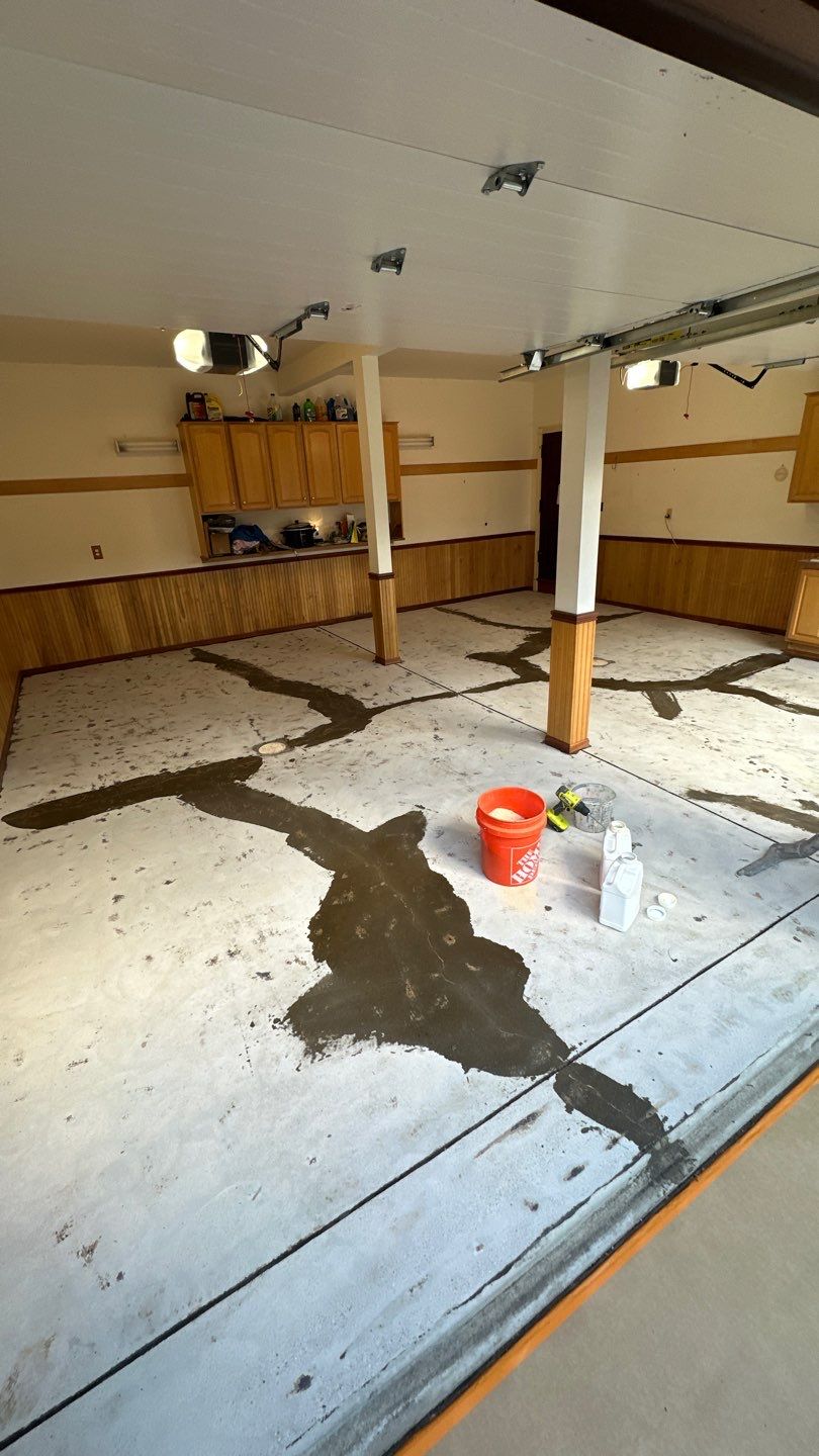 Garage Project in Canonsburg by Floors in a Day, Inc