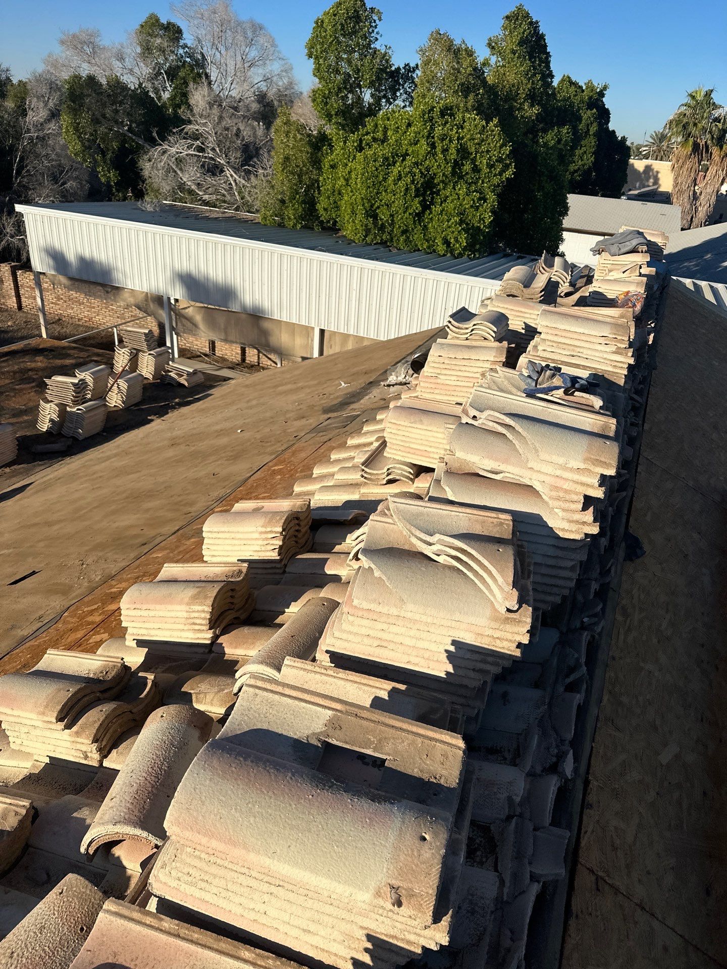 Sunset Rose Clay Tile  by Reimagine Roofing