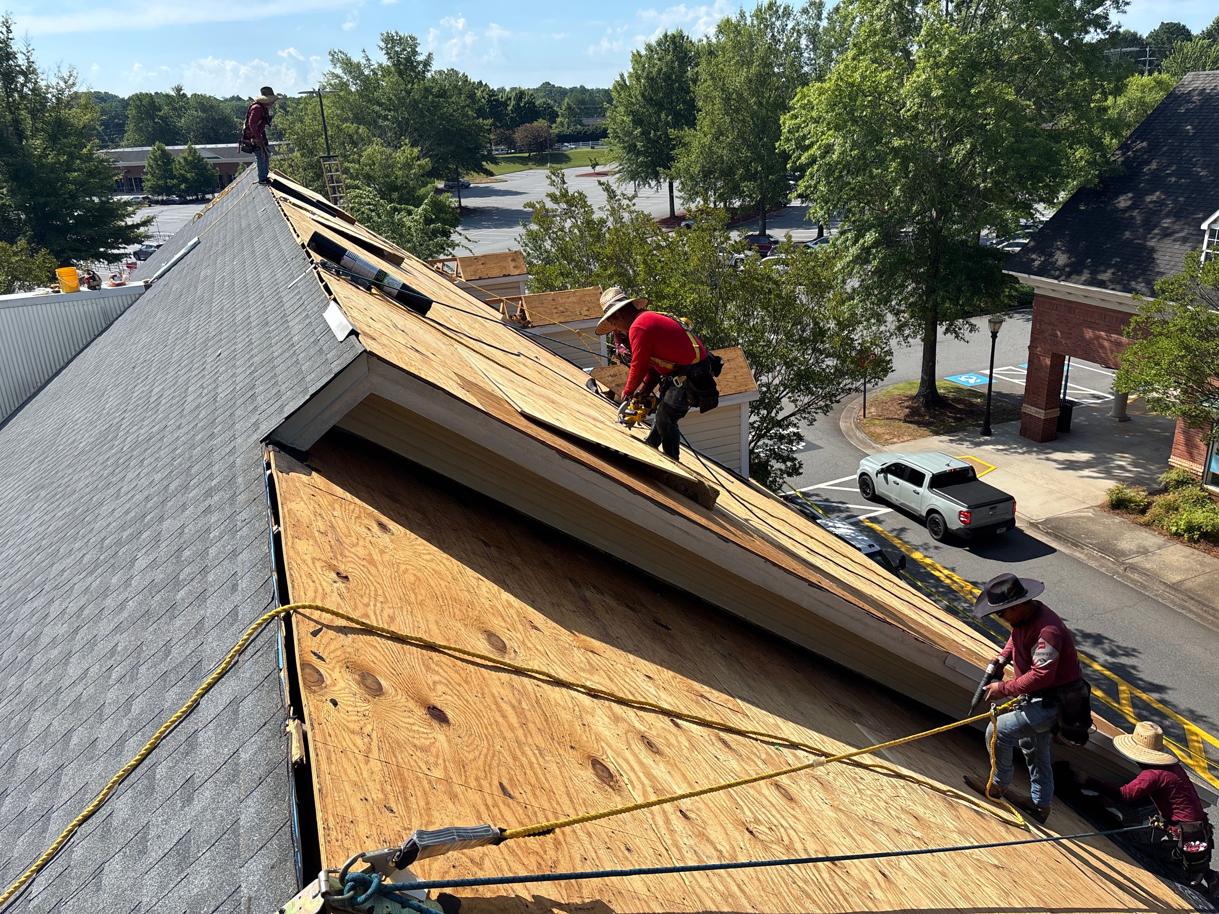 Roof repair by Deerfield Roofing LLC