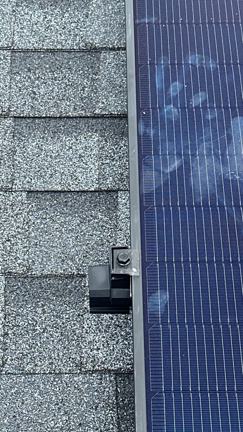 Solar Panel Installation With Snow Guards by Infinity Solar Systems