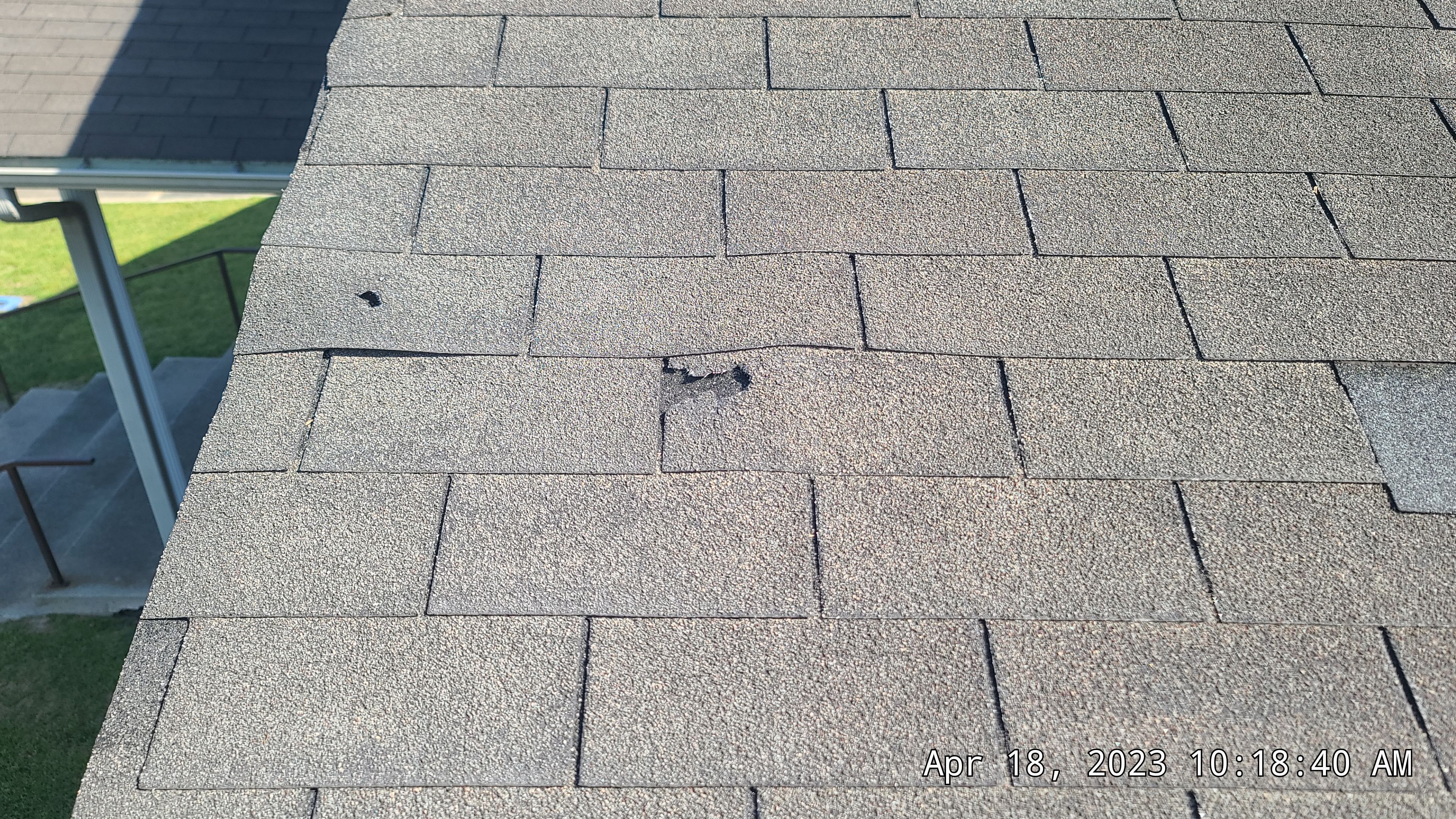 Storm Restoration Reroof: 25 Year 3-Tab Shingle by Hostetler Roofing