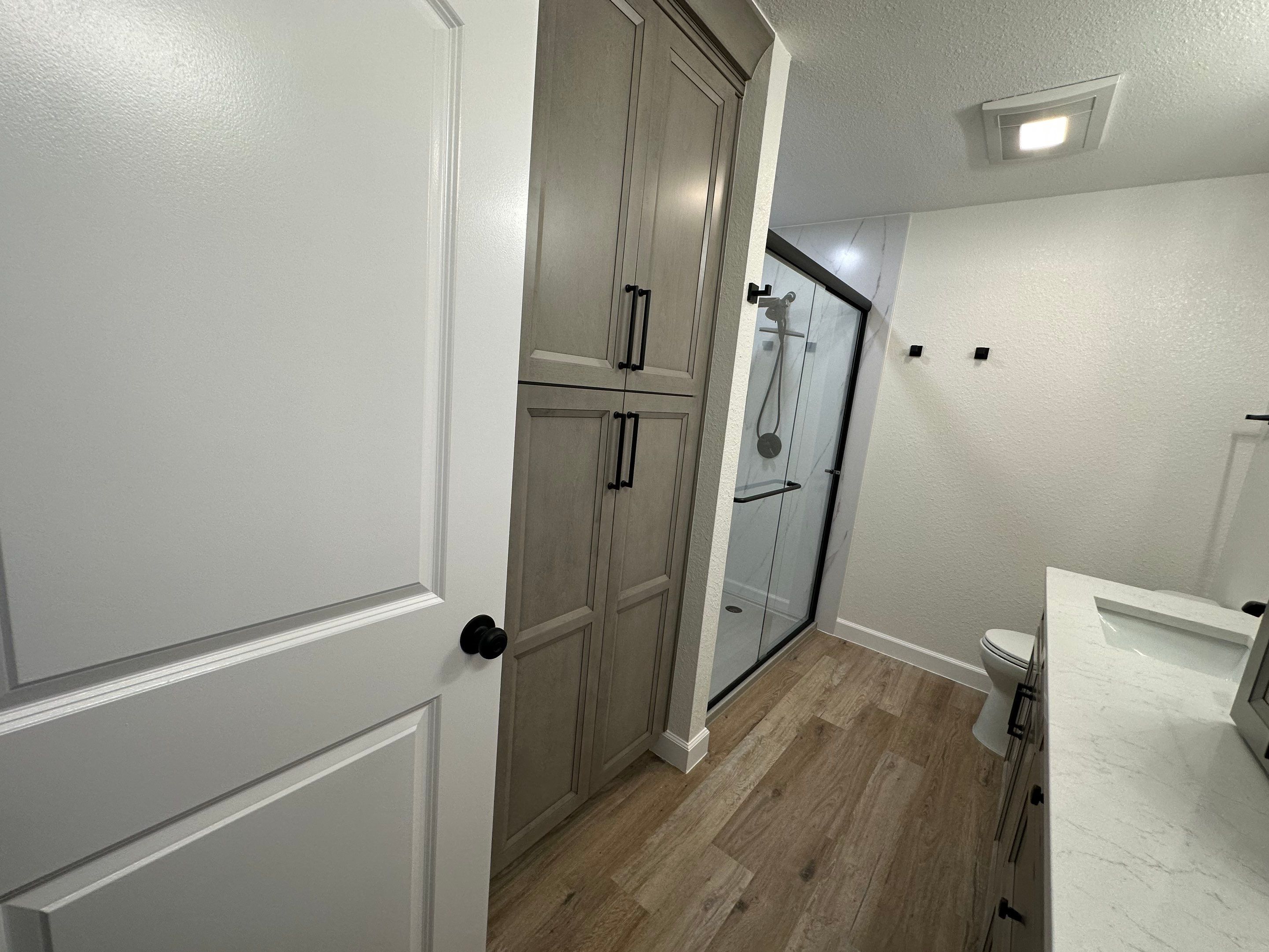 Rimline Full Bath Remodel with Tub to Shower Conversion by Legacy Bath and Kitchen 