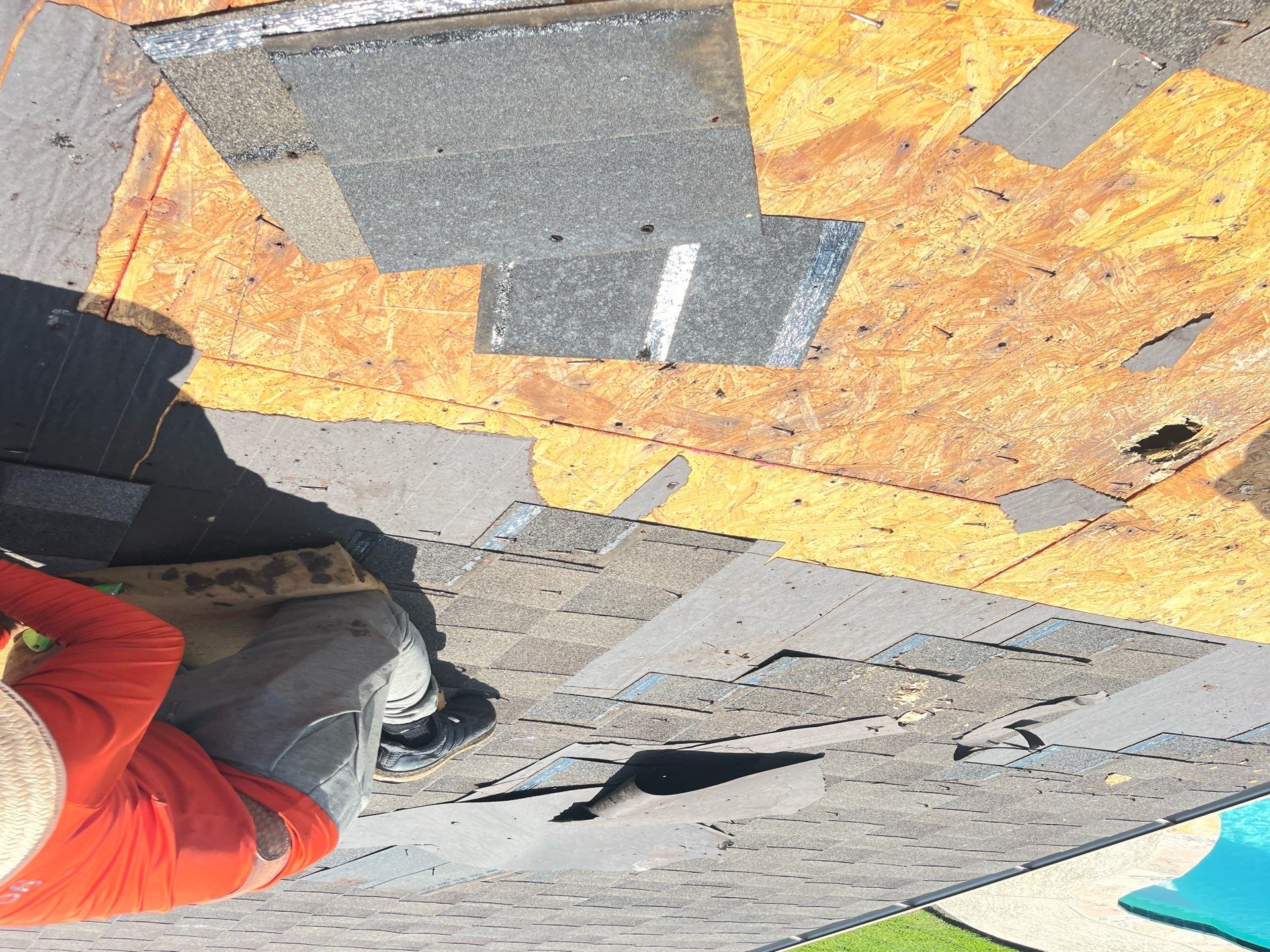 Residential Roofing Repair using Owen's Corning Duration (Lifetime) Shingles by Roof Repair Company