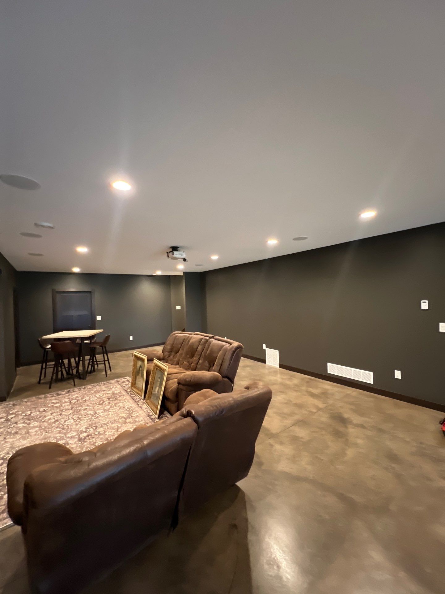 Basement Restoration & Repaint by Grandview Painting