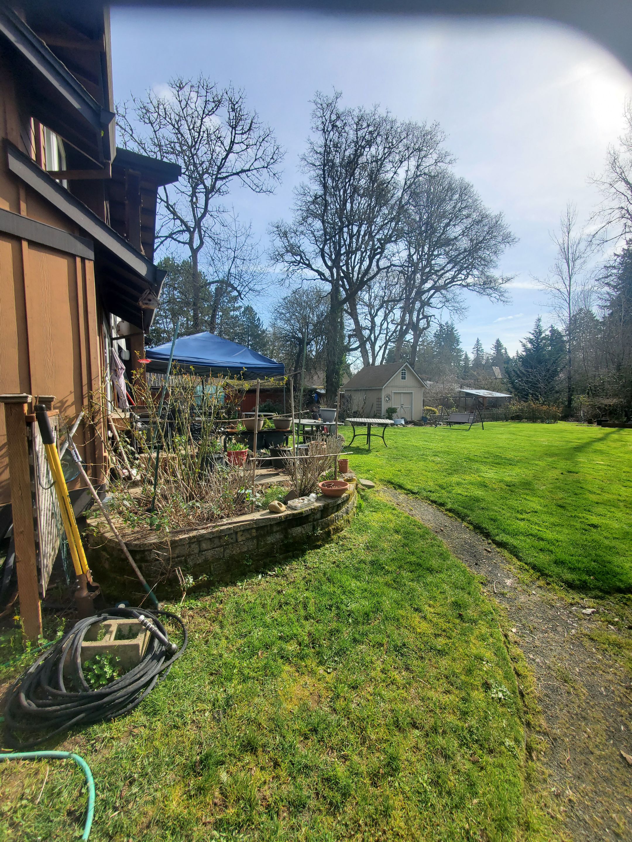 Hand-Milled Rough Sawn 20' X 15' Patio using Rough Sawn Lumber by Construction Now LLC