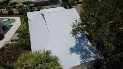 Kynar (Color Coated) Standing Seam Metal Roof Replacement