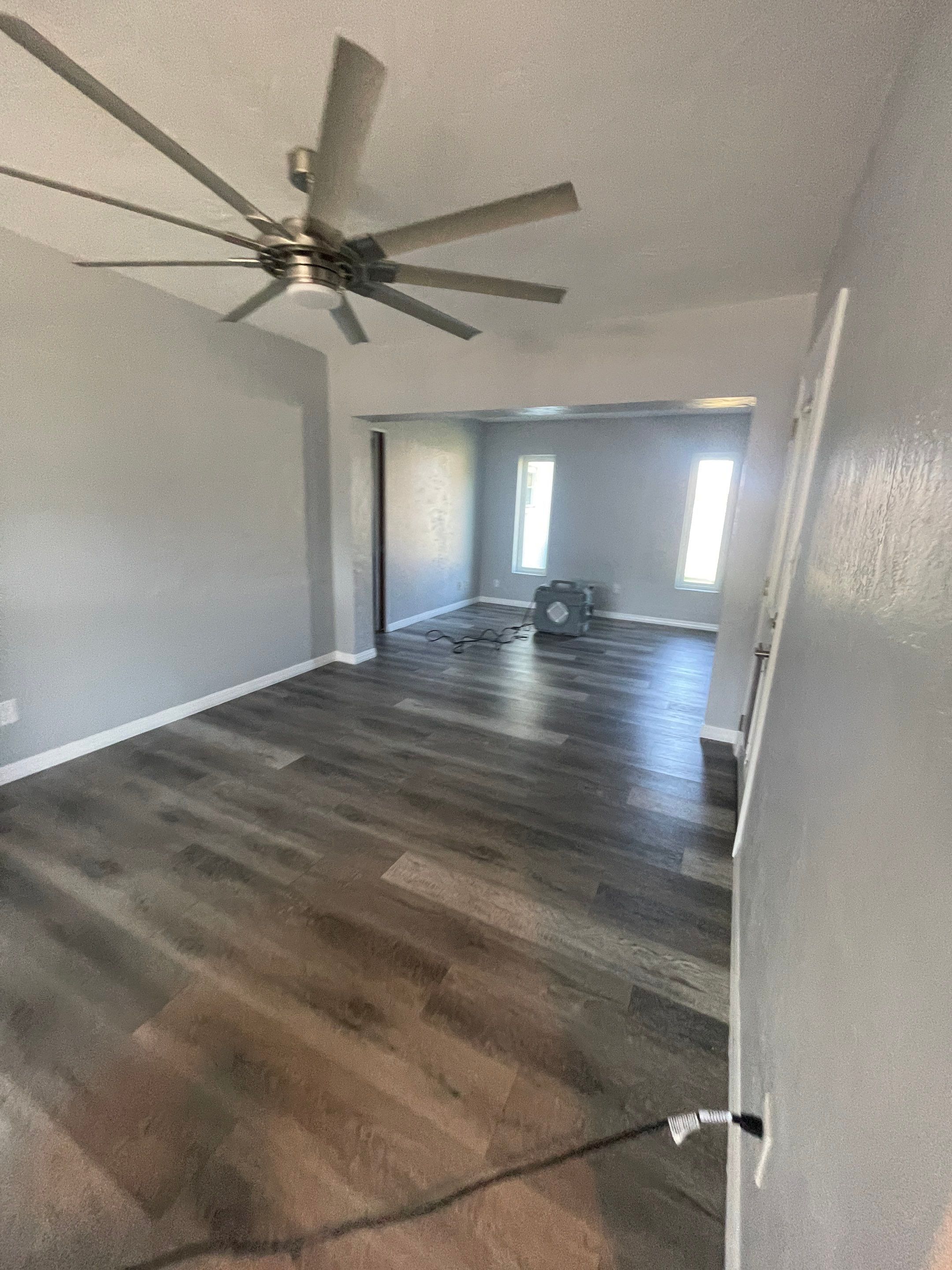 Smoke Damage from stove fire by Bay Coast Restoration 