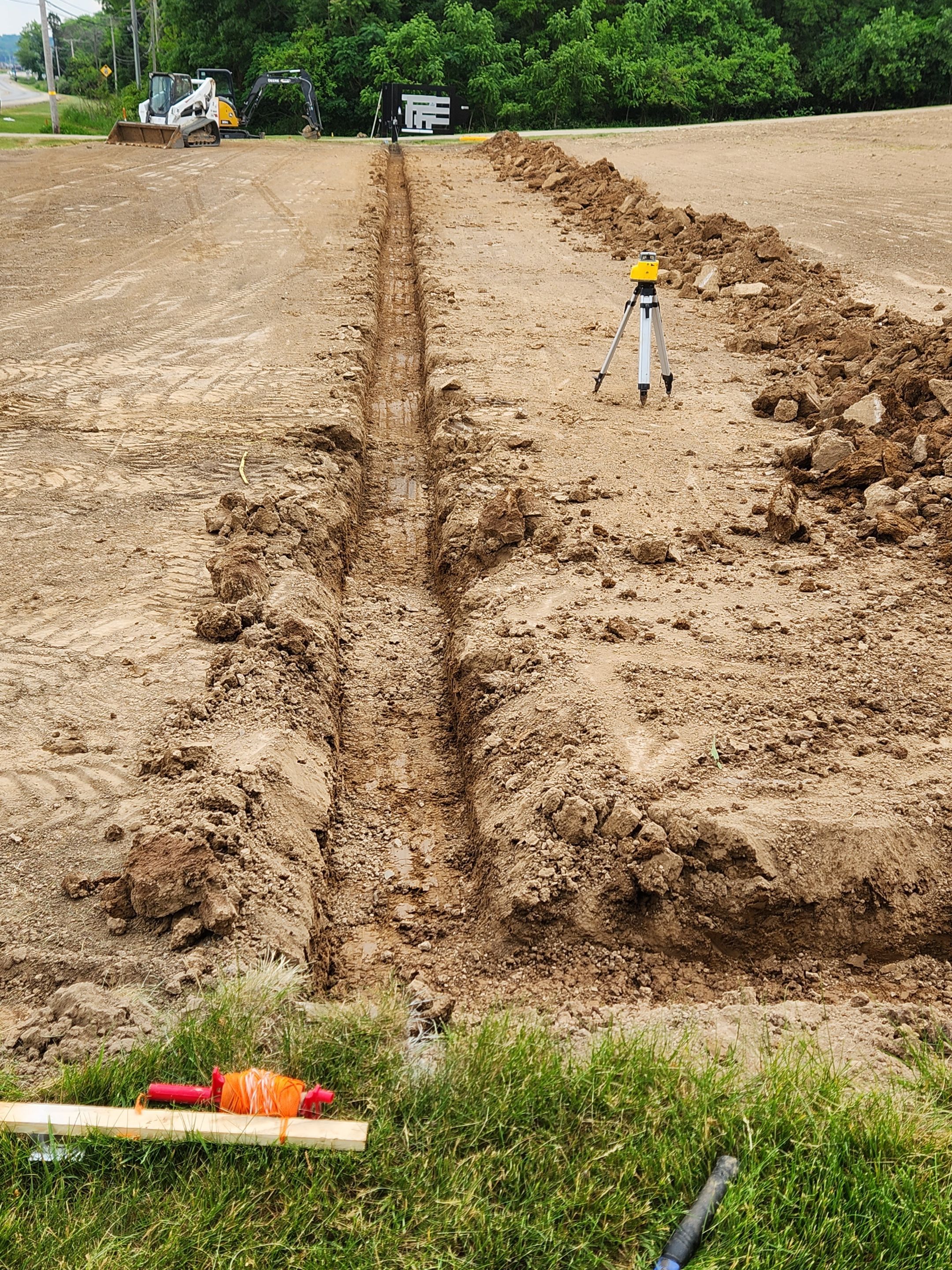 Fence / Retaining Wall using Block then parge by ACE Waterproofing & Basement Solutions