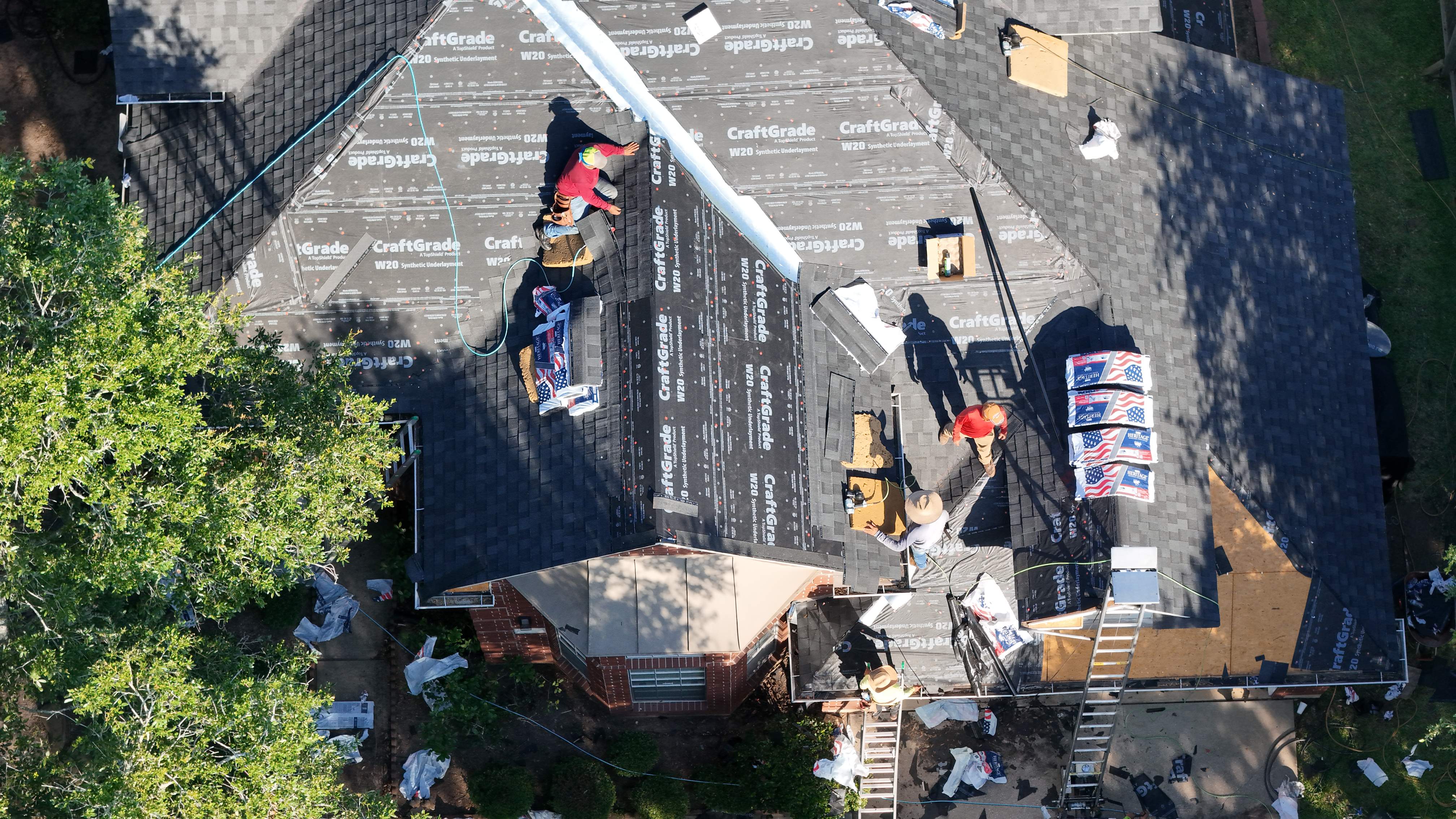 Full Re-Deck & Charcoal Roof Replacement — Sugar Land, TX by PL Roofing & SB Roofing, LLC.