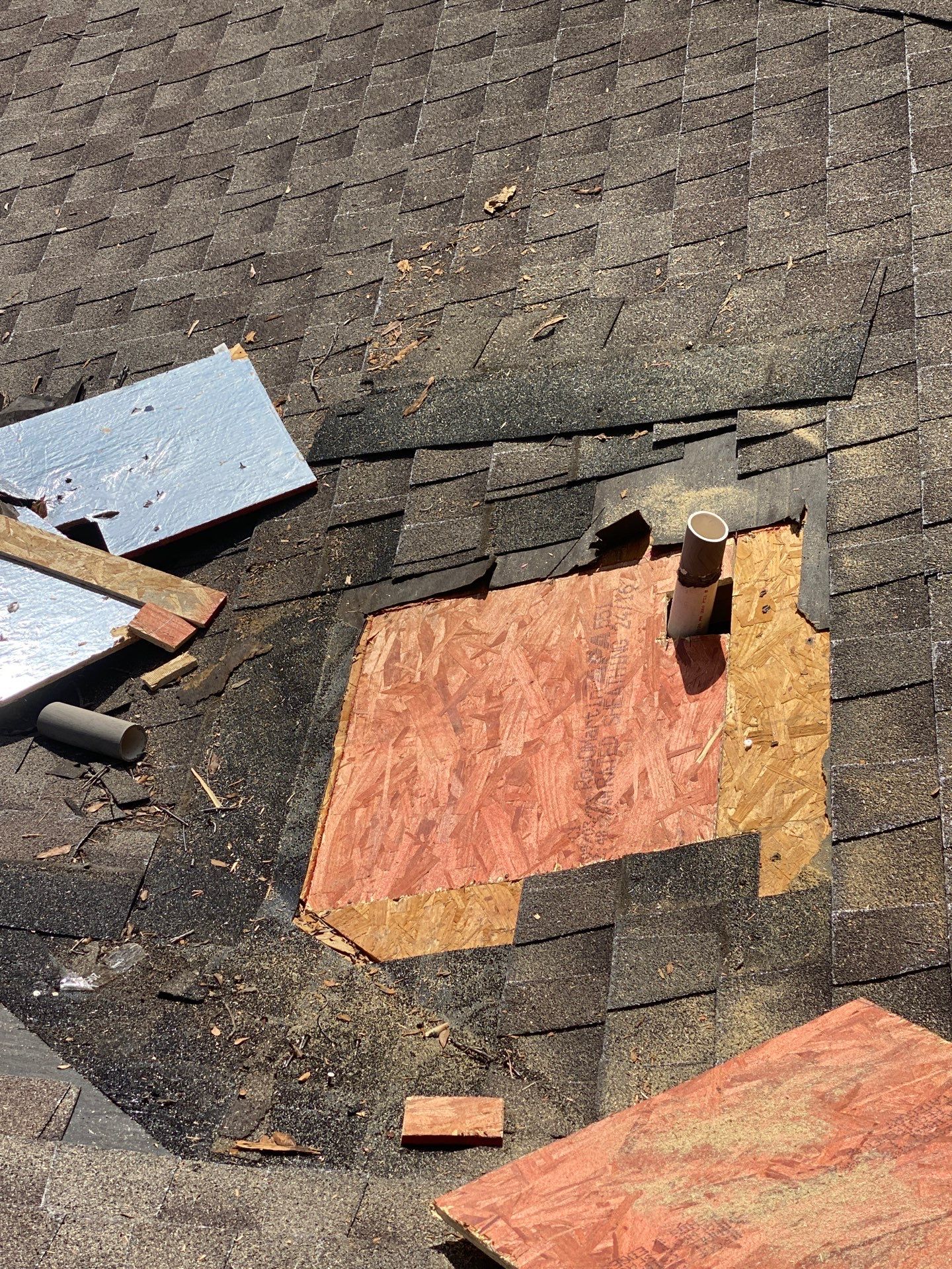Residential Roofing Repair using Owen's Corning Duration (Lifetime) Shingles by Roof Repair Company