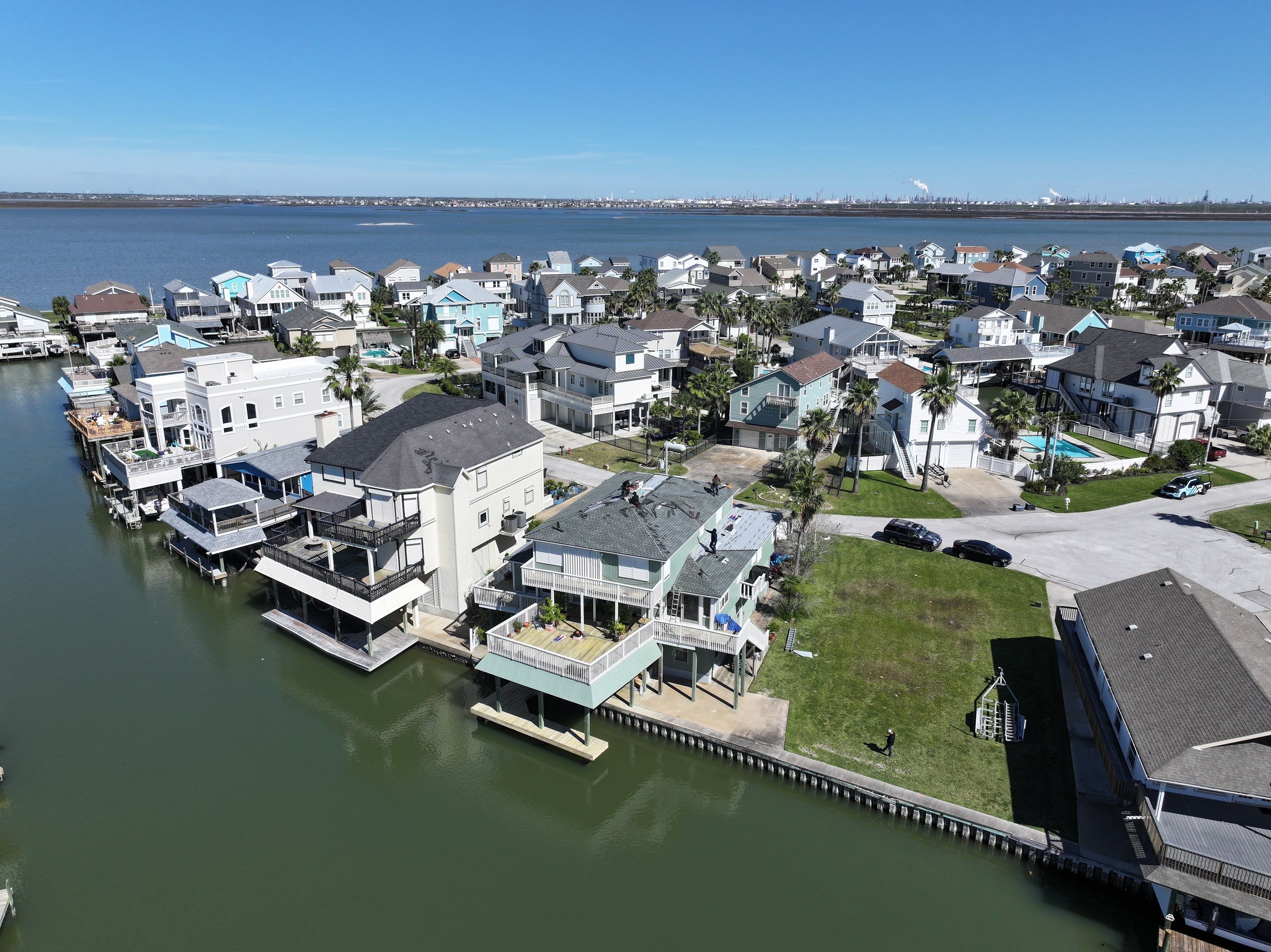Residential Roof Replacement using GAF HDZ SLATE by Elite Roofing LLC