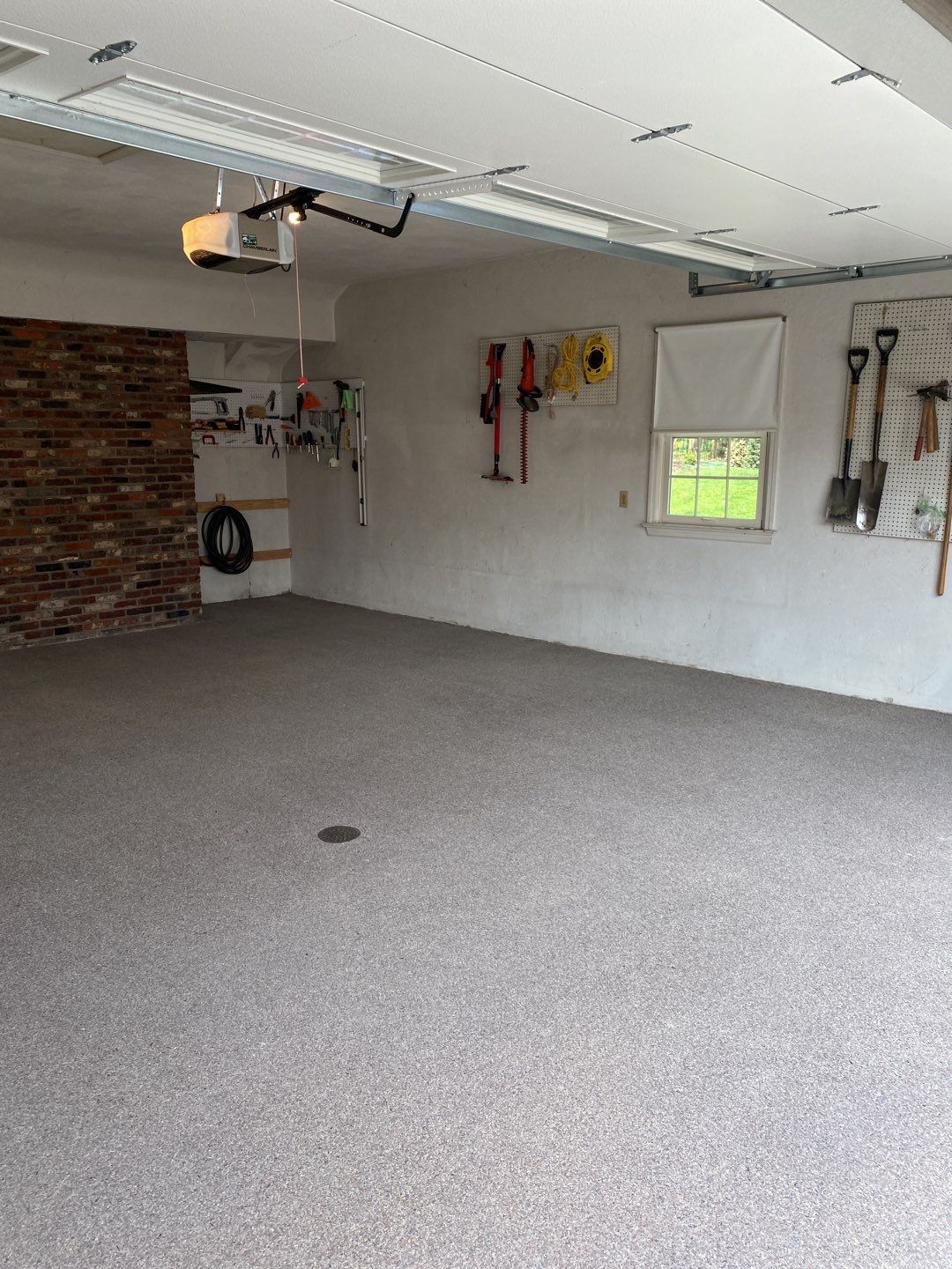 Large Patio + Garage Project in Pittsburgh by Floors in a Day, Inc