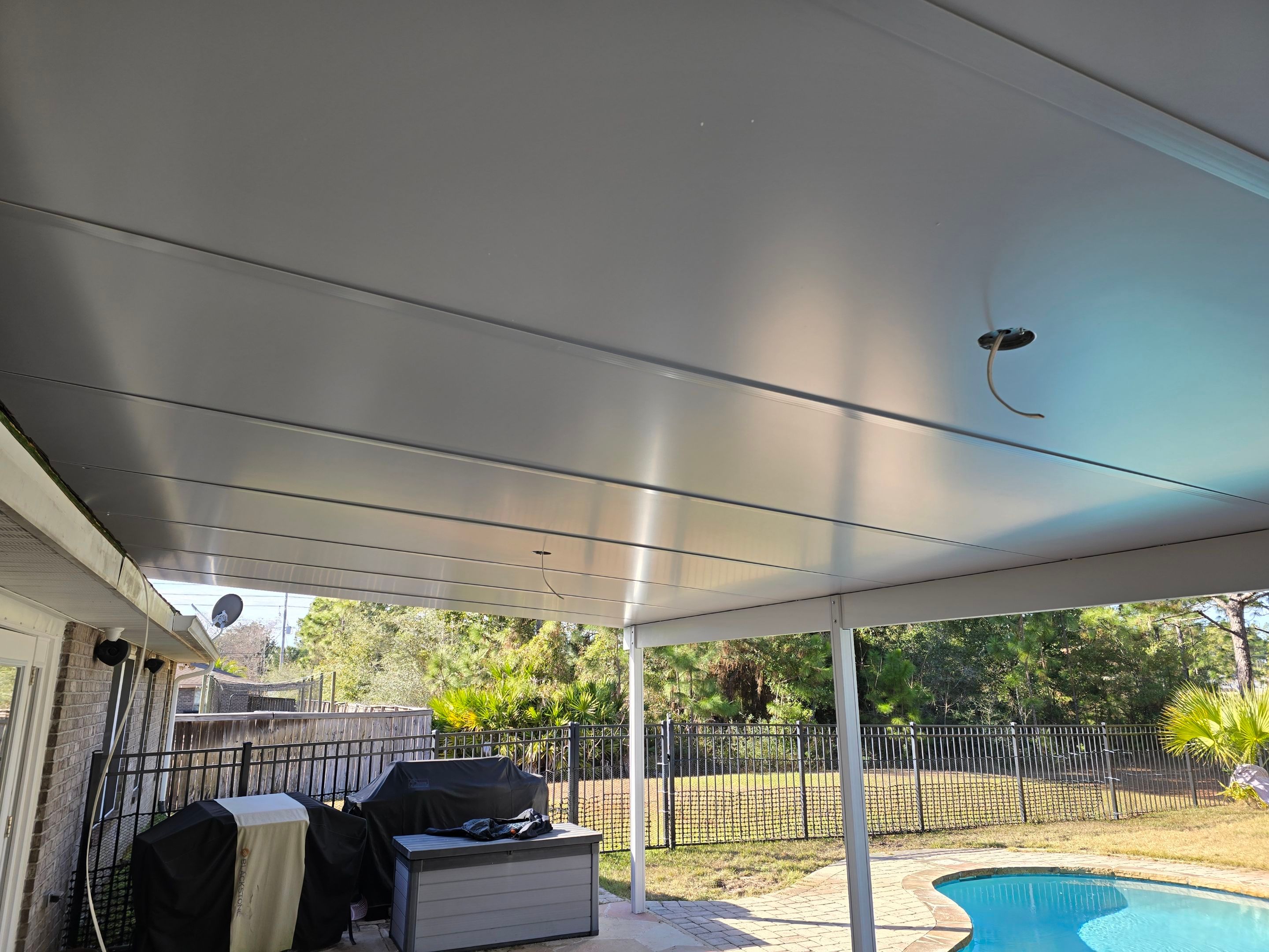 Navarre Poolside Patio Cover by Titan Sunrooms