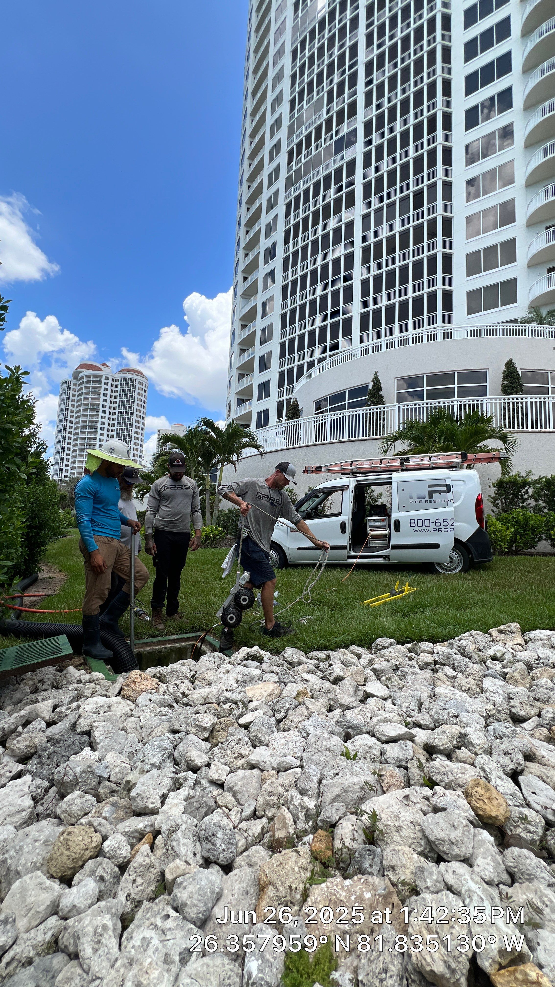 Bonita Bay Condo Stormwater Maintenance with PRS by APS Power & Water
