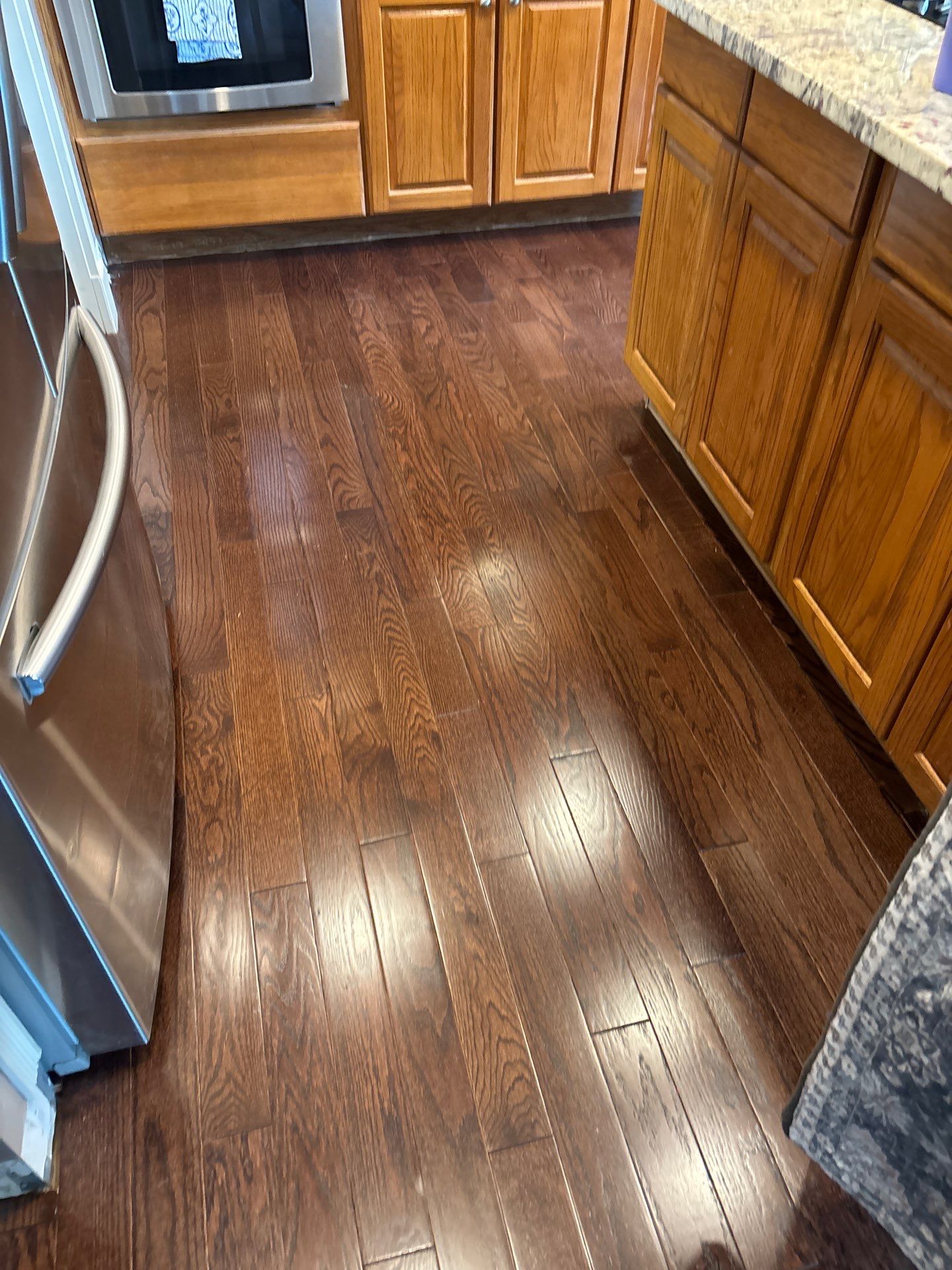 Prefinished Solid Hardwood Flooring Installation in Union, KY by Footprints Floors Kentucky