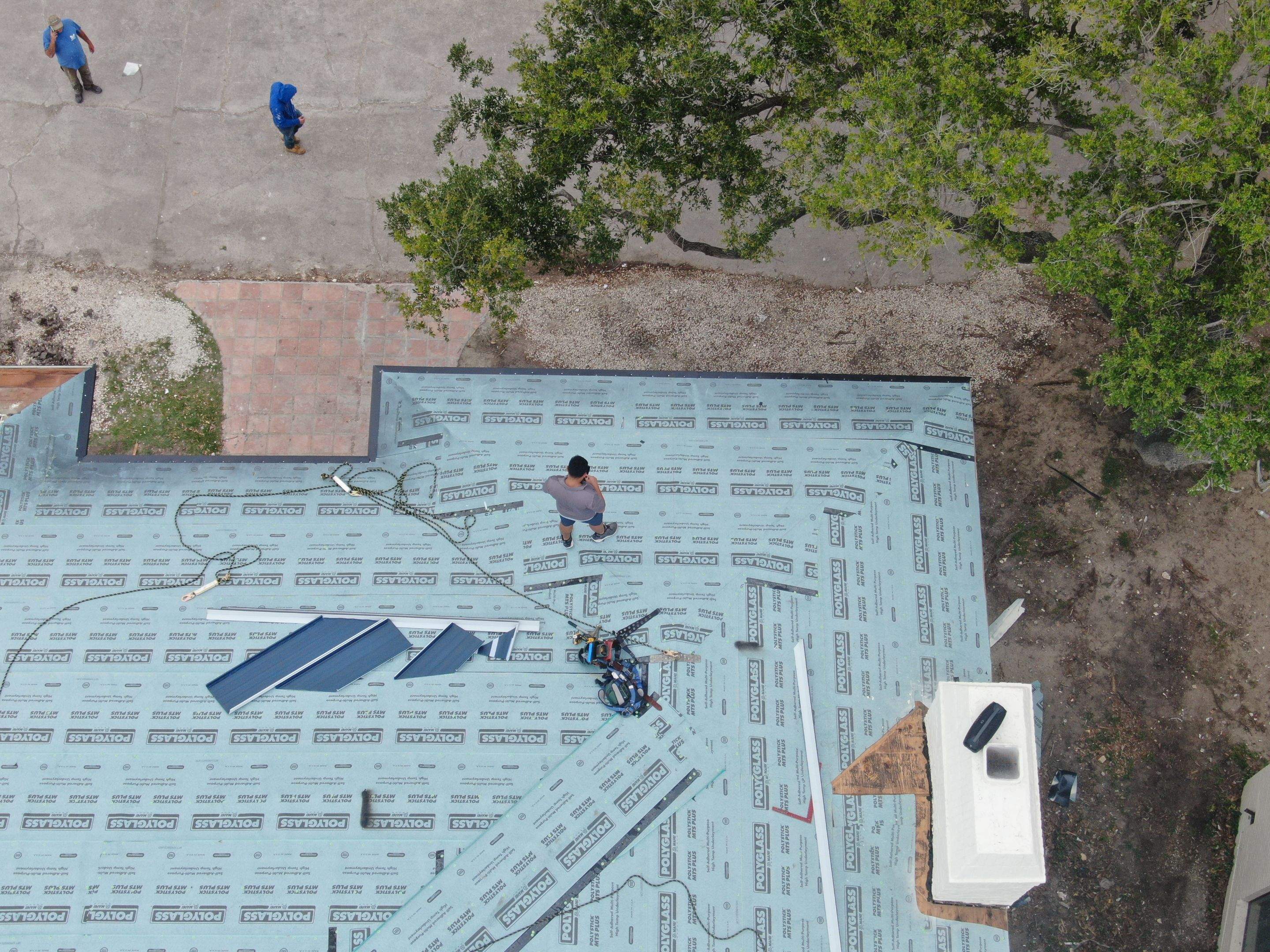 Megalodon Metal Roof on Corpus Bay by Bayfront Roofing and Construction