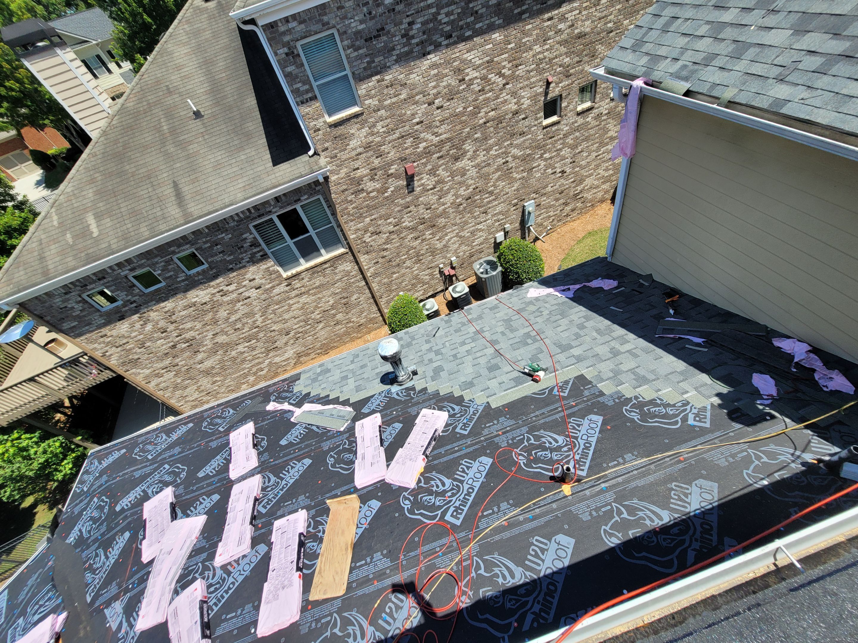 Residential Roofing Installation using Owens Corning by Inspector Roofing and Restoration