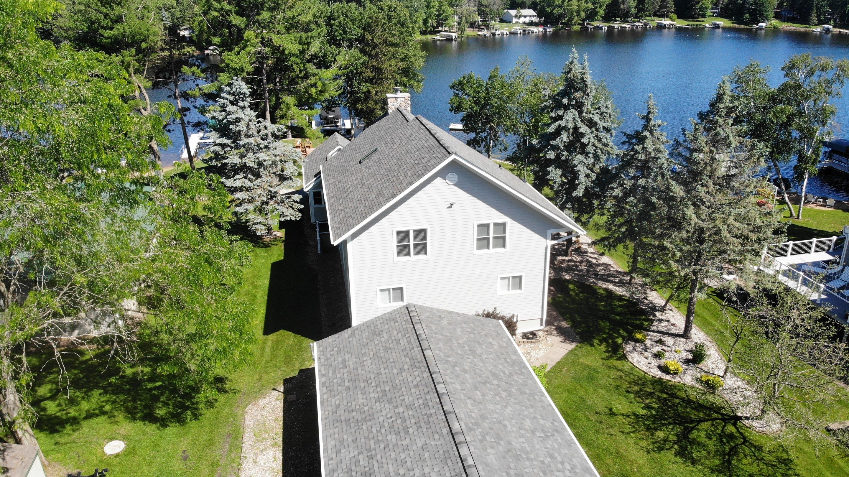 Nekoosa Residential Roof Replacement with Architectural Shingles and Skylights by Mr Roof & Remodeling Co
