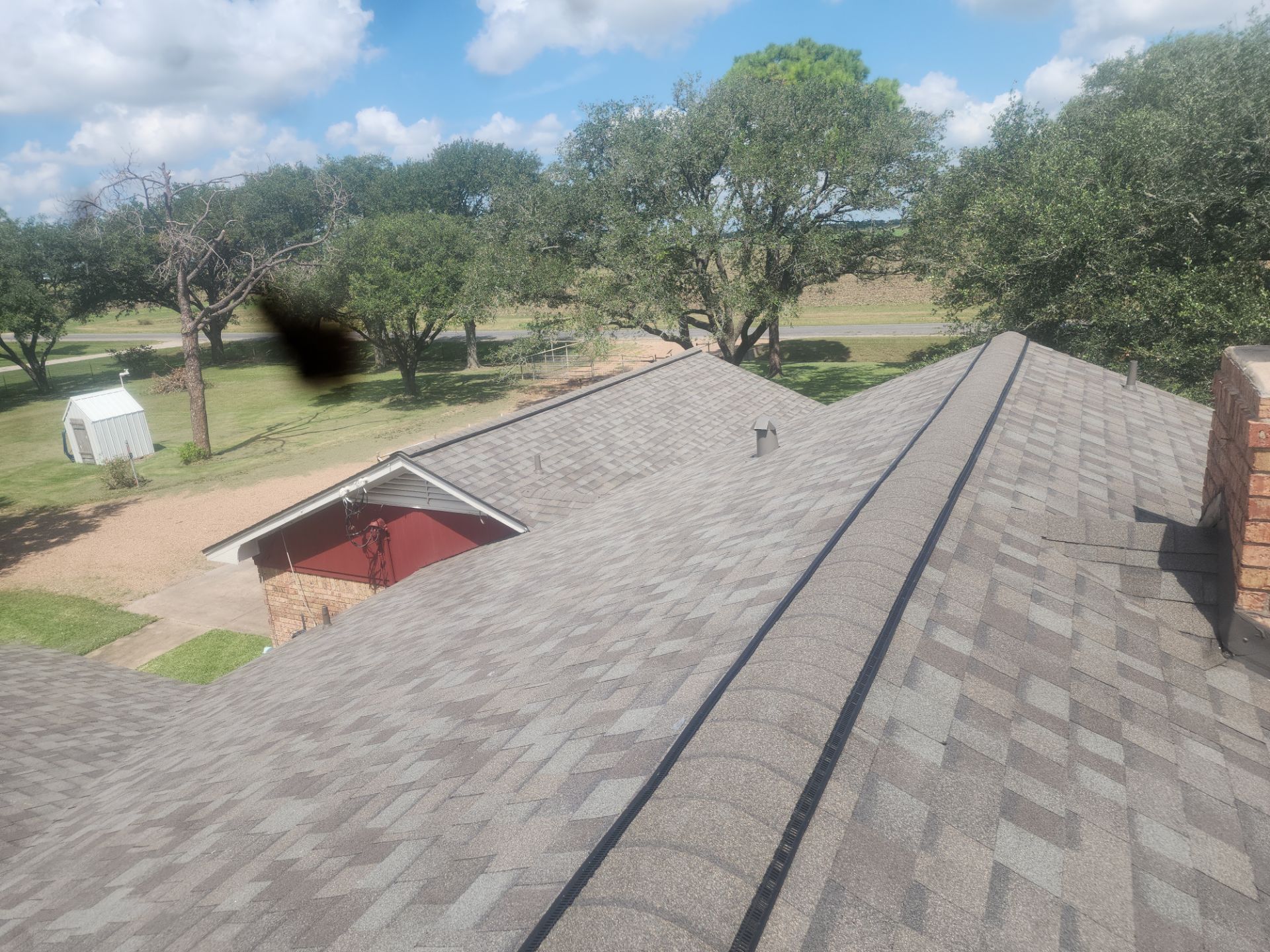Residential Roofing Installation using Owen's Corning Duration (Lifetime) Shingles by Roof Repair Company