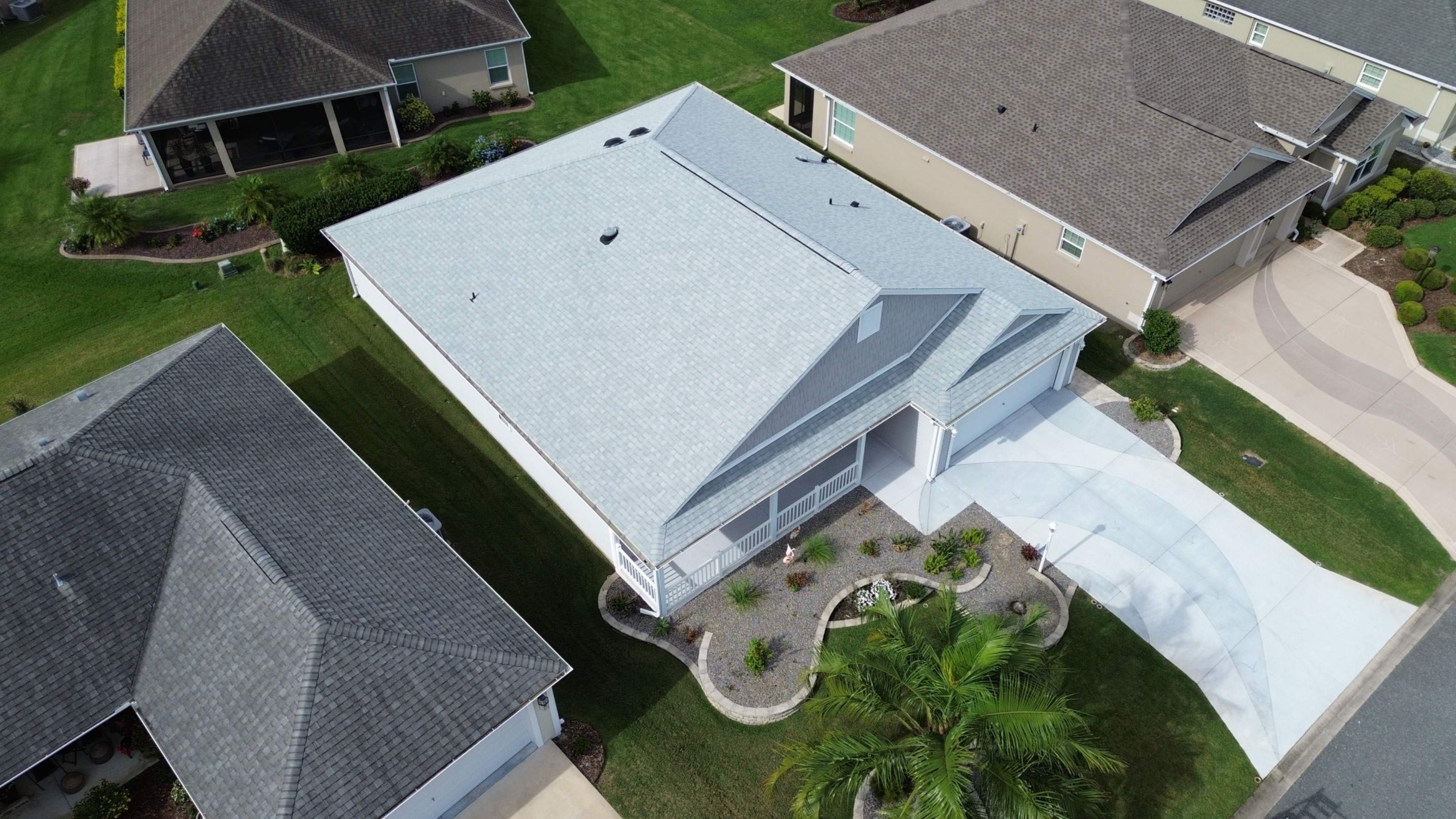 Residential Reroof The Villages Fl by Gold Key Roofing