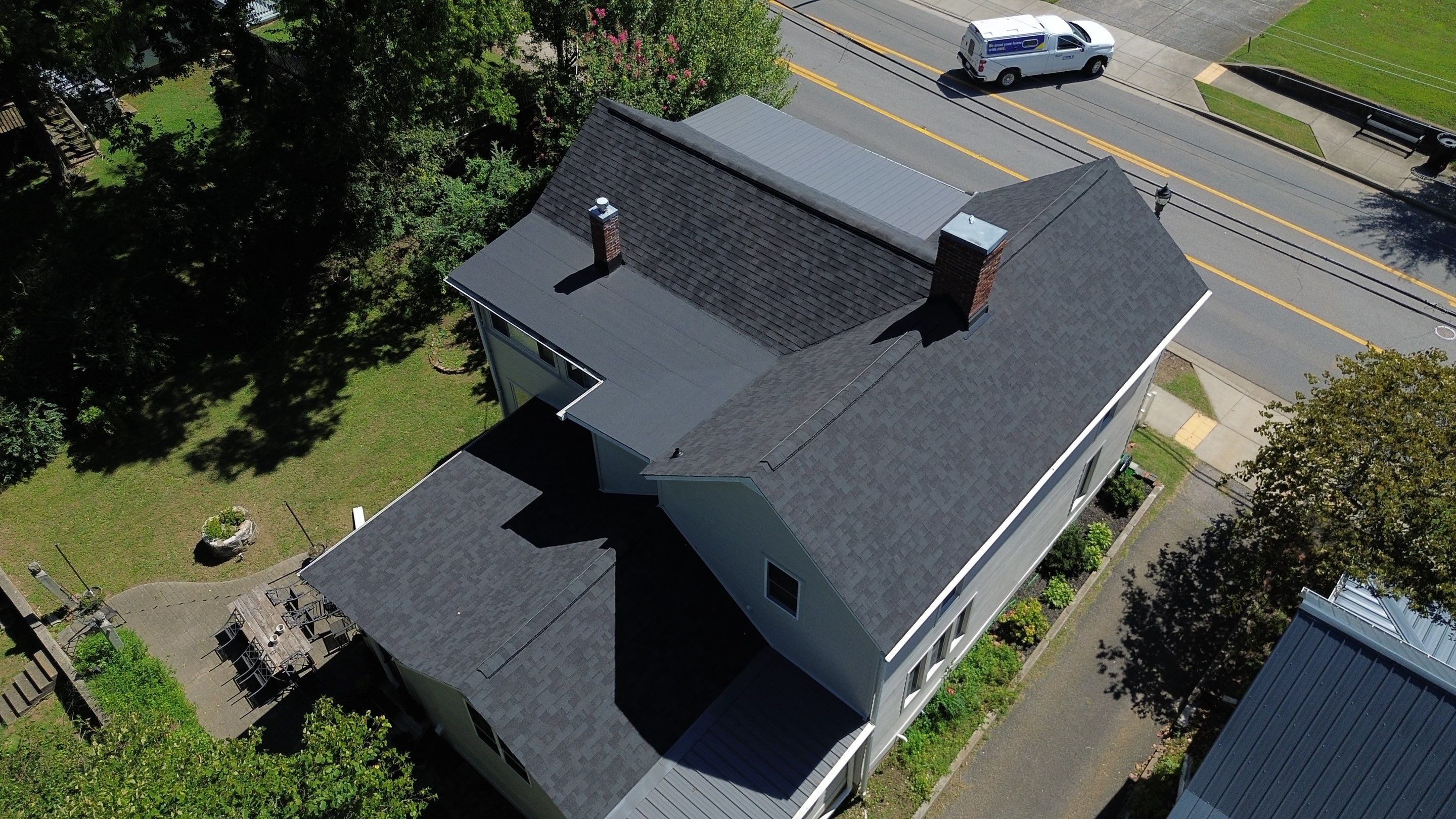 Dickson Residential Roof Installation with Malarkey Highlander Shingles by Shinglesmiths Roofing