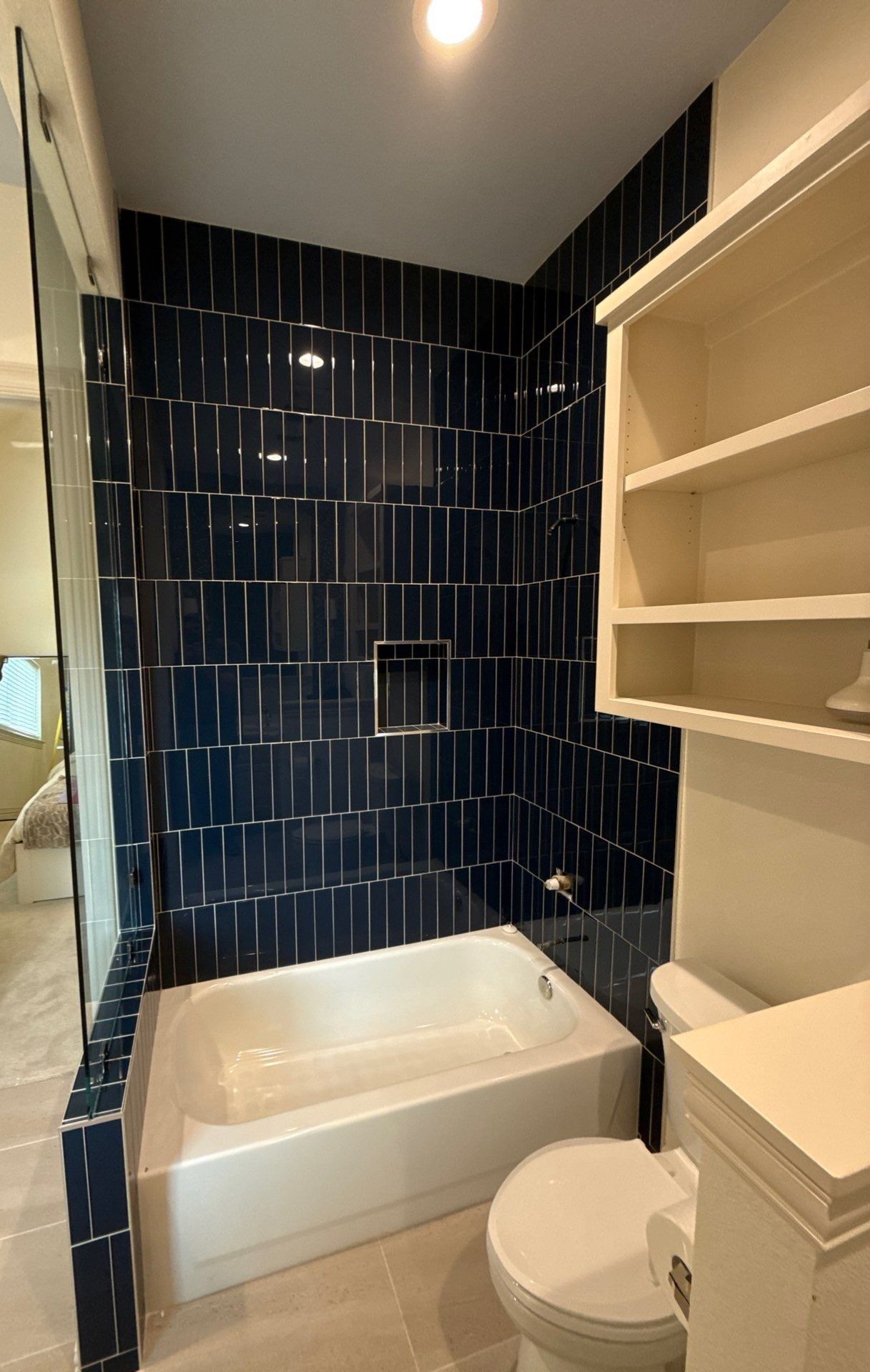 Frameless Shower Panel  by Richardson Glass & Mirror