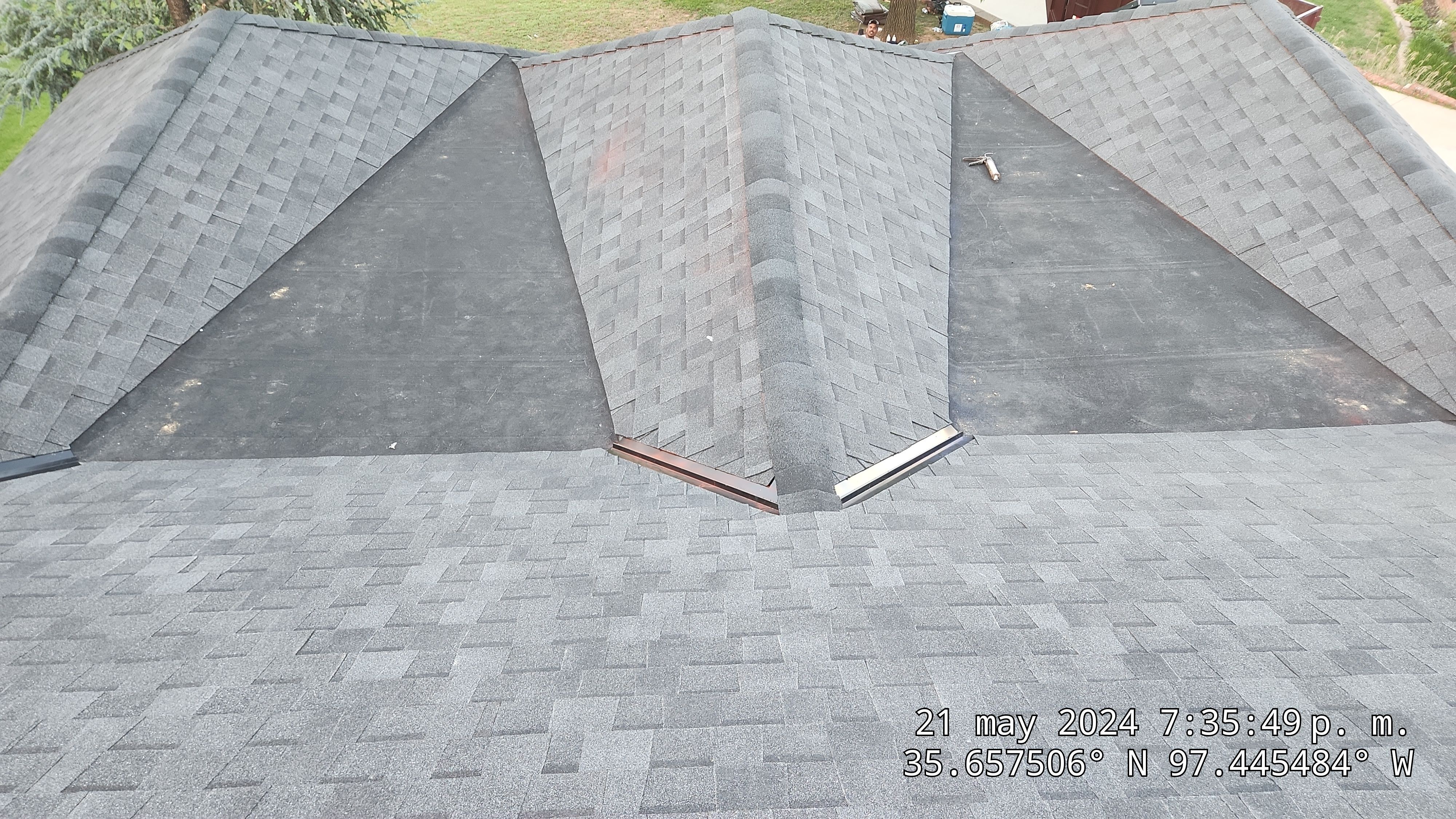 Residential Roofing Installation using Atlas by Castillo Roofing