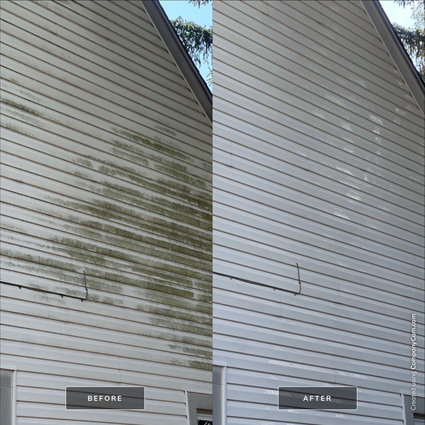 Project in Woodstock by Simmons Power & Soft Washing