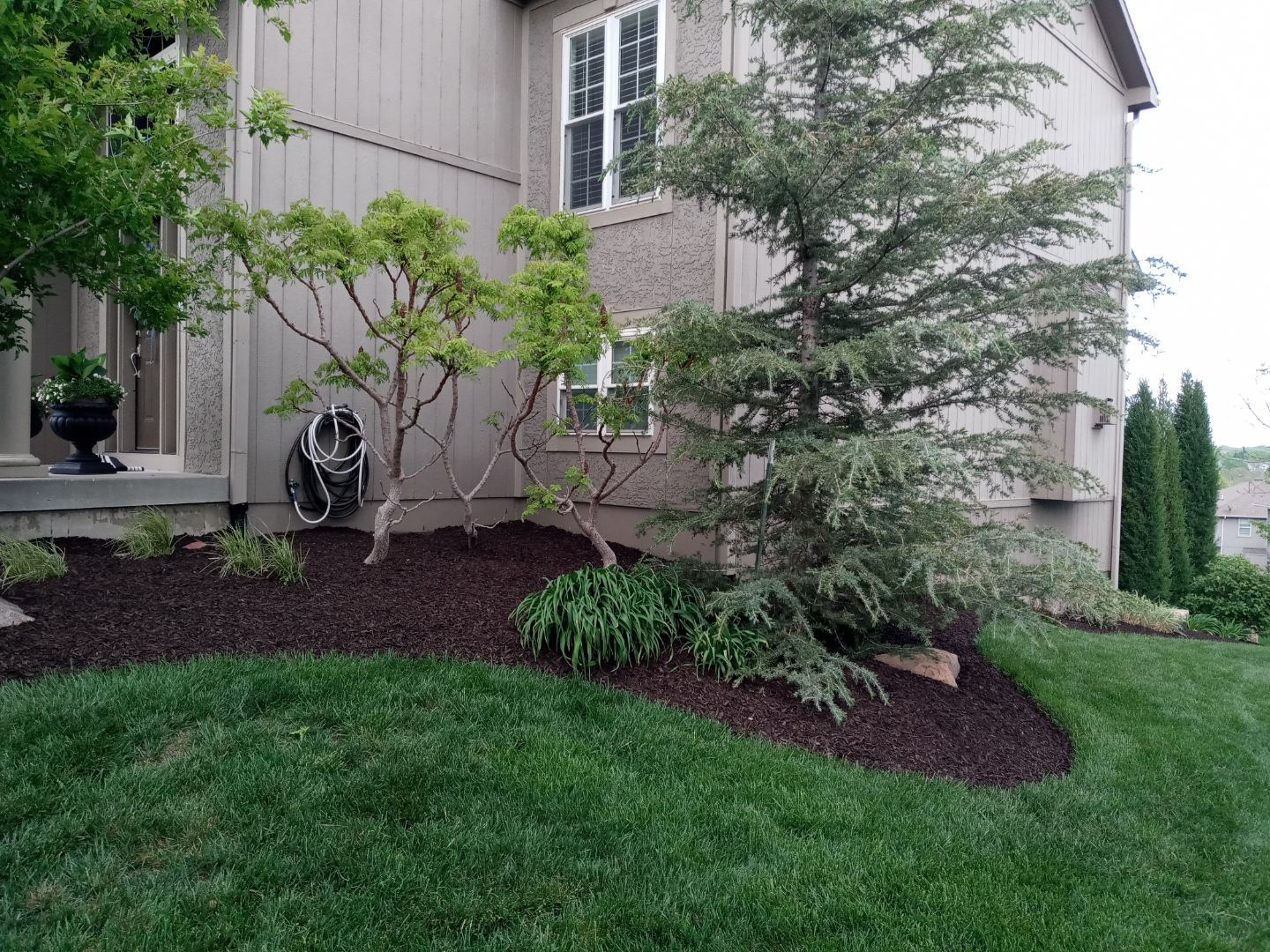 4 New Outdoor Living Areas by LAND ESCAPES LLC