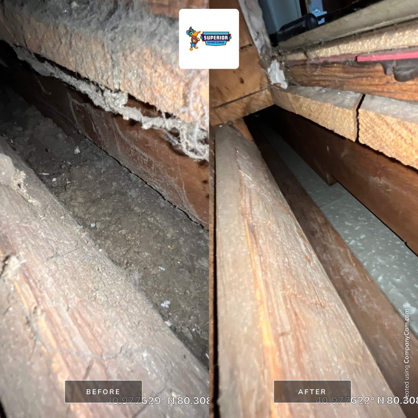 Air Duct Cleaning With a Vacuum Truck in New Castle, PA by Superior Air Duct Cleaning