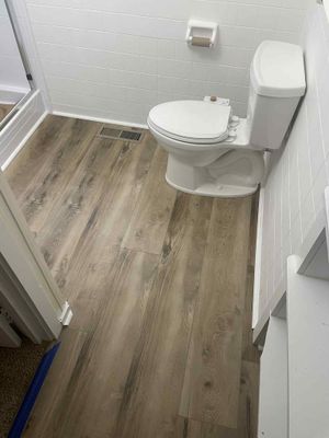 Bathroom Floor Installation