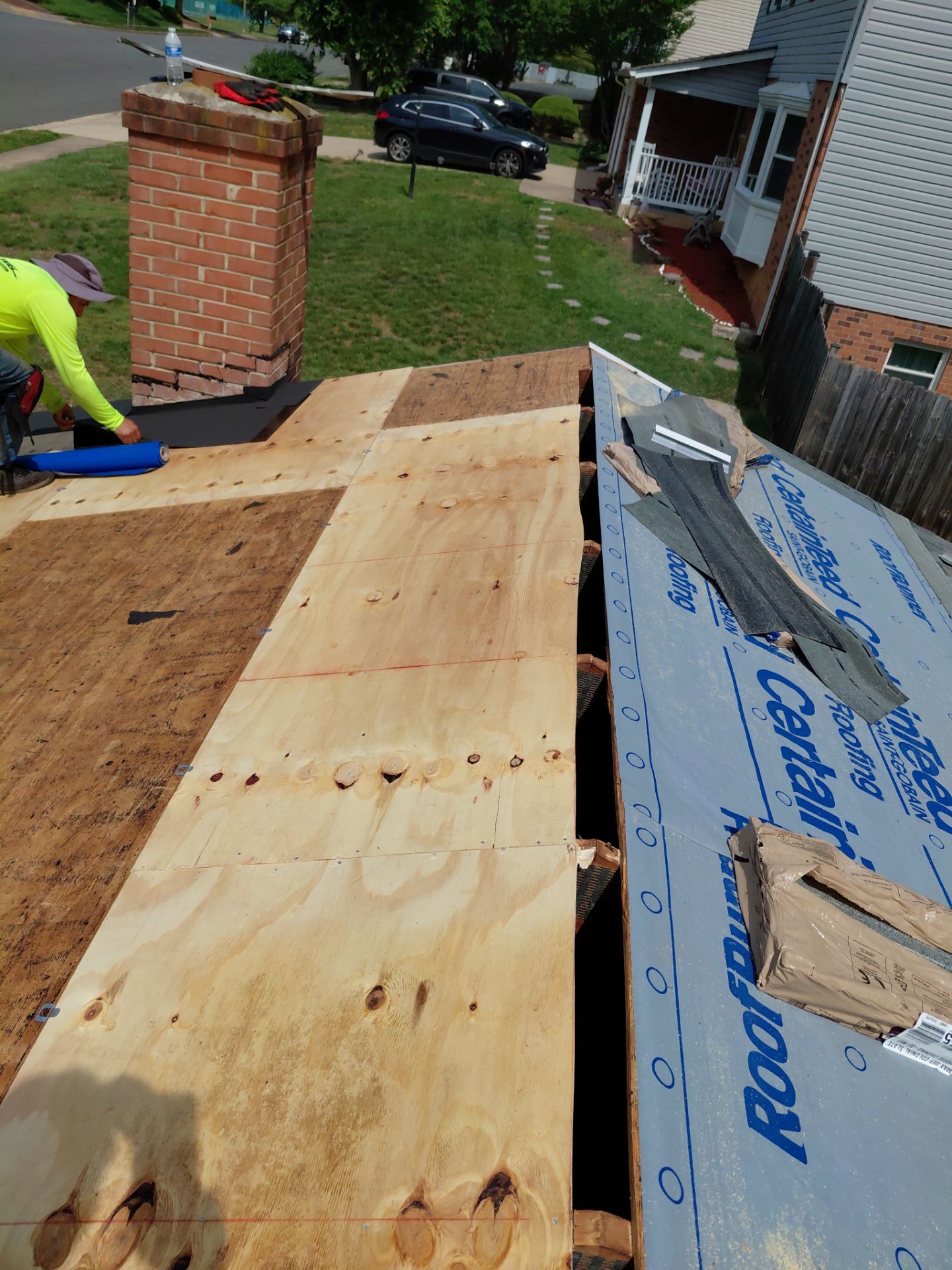 Montclair: Residential Roof Replacement with CertainTeed Landmark Pro in Max Def Colonial Slate by RM Banning, Inc.