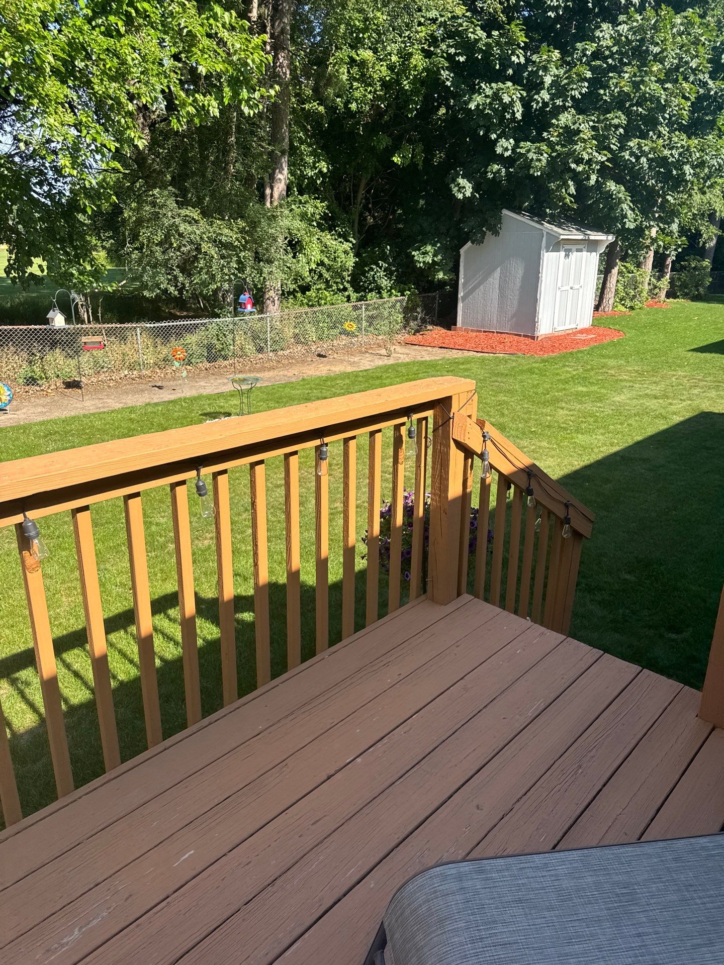 Deck Pressure Washing and Staining in Norton Shores Michigan! by Gordon Painting