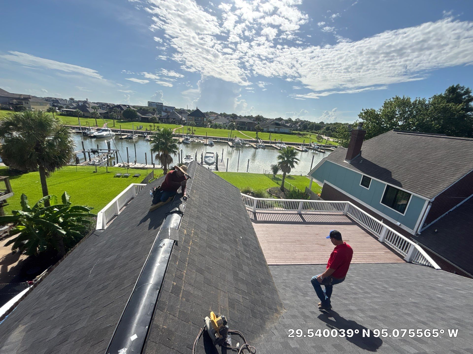 Residential Roof Replacement using Atlas Pinnacle Pristine Black Shadow by Elite Roofing LLC