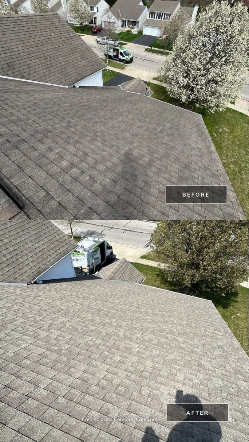 Roof Maxx Residential Before & After Pictures by Roof Maxx of Columbus, OH