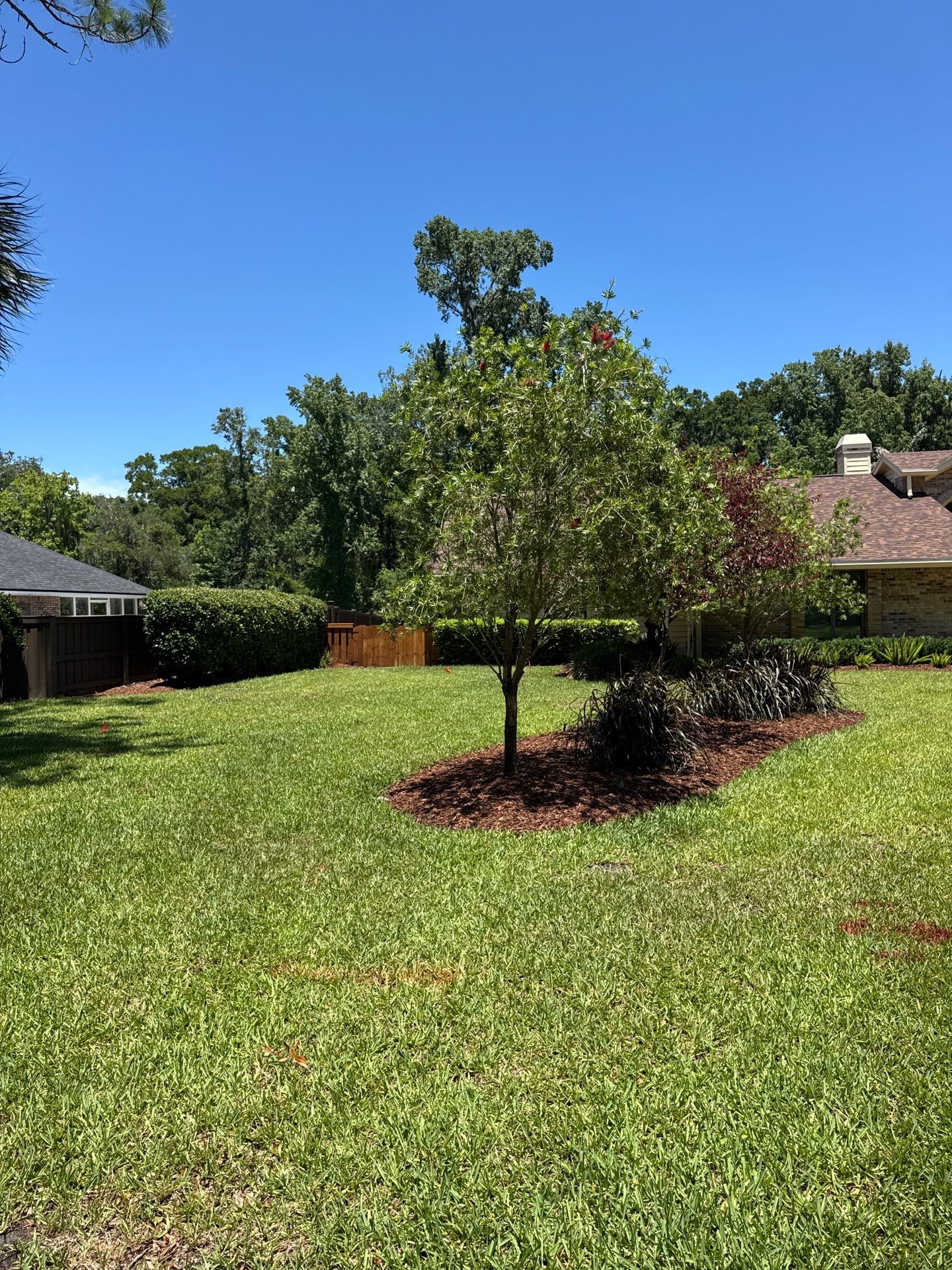 Deerwood Resident | Pine Bark Install & Clean-Up by ProGreen Services