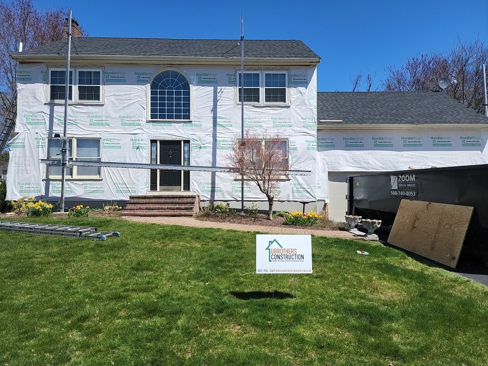 Siding Installation using James Hardie by UBrothers Construction