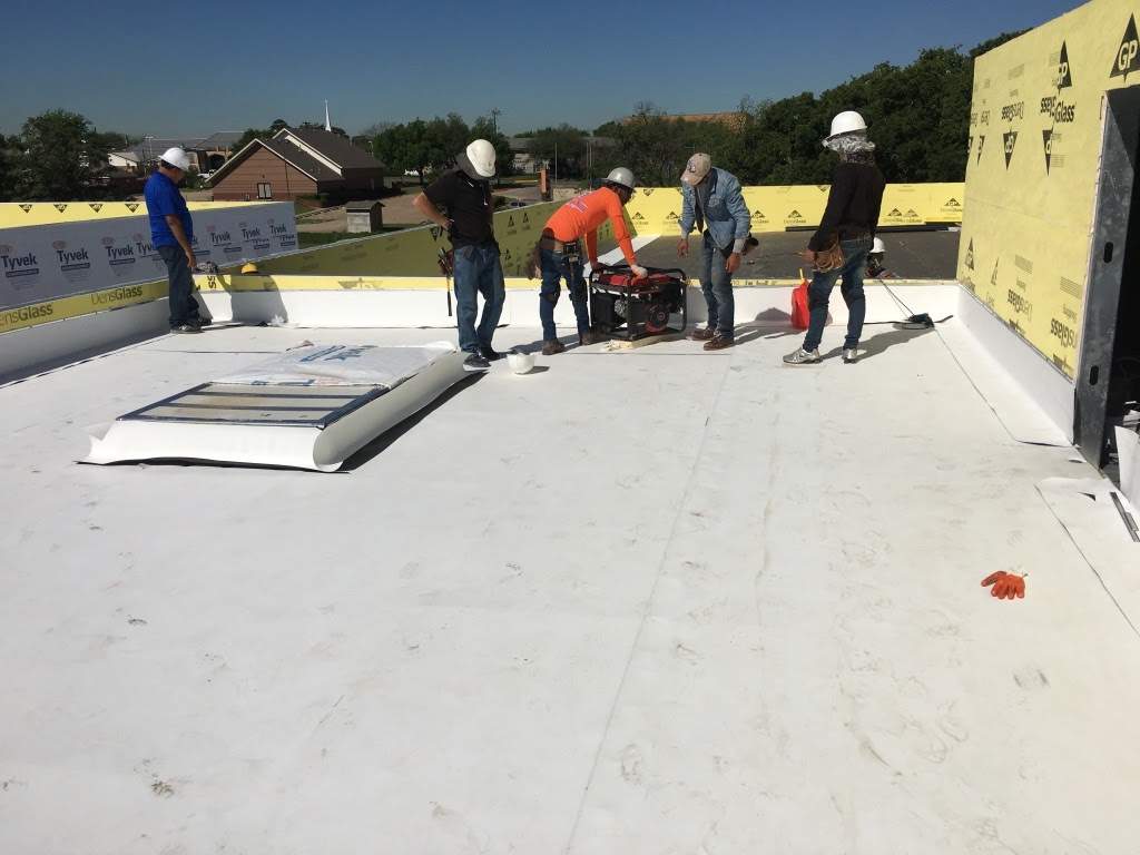 New Construction TPO Project by First United Roofing & Construction