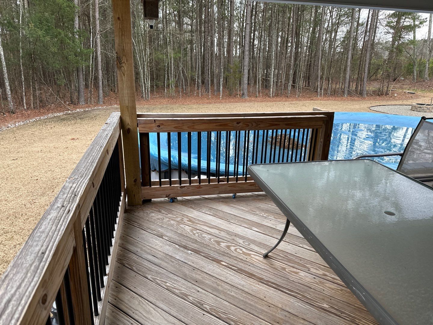 Weathered Deck using Wood Sealant by DuraSeal