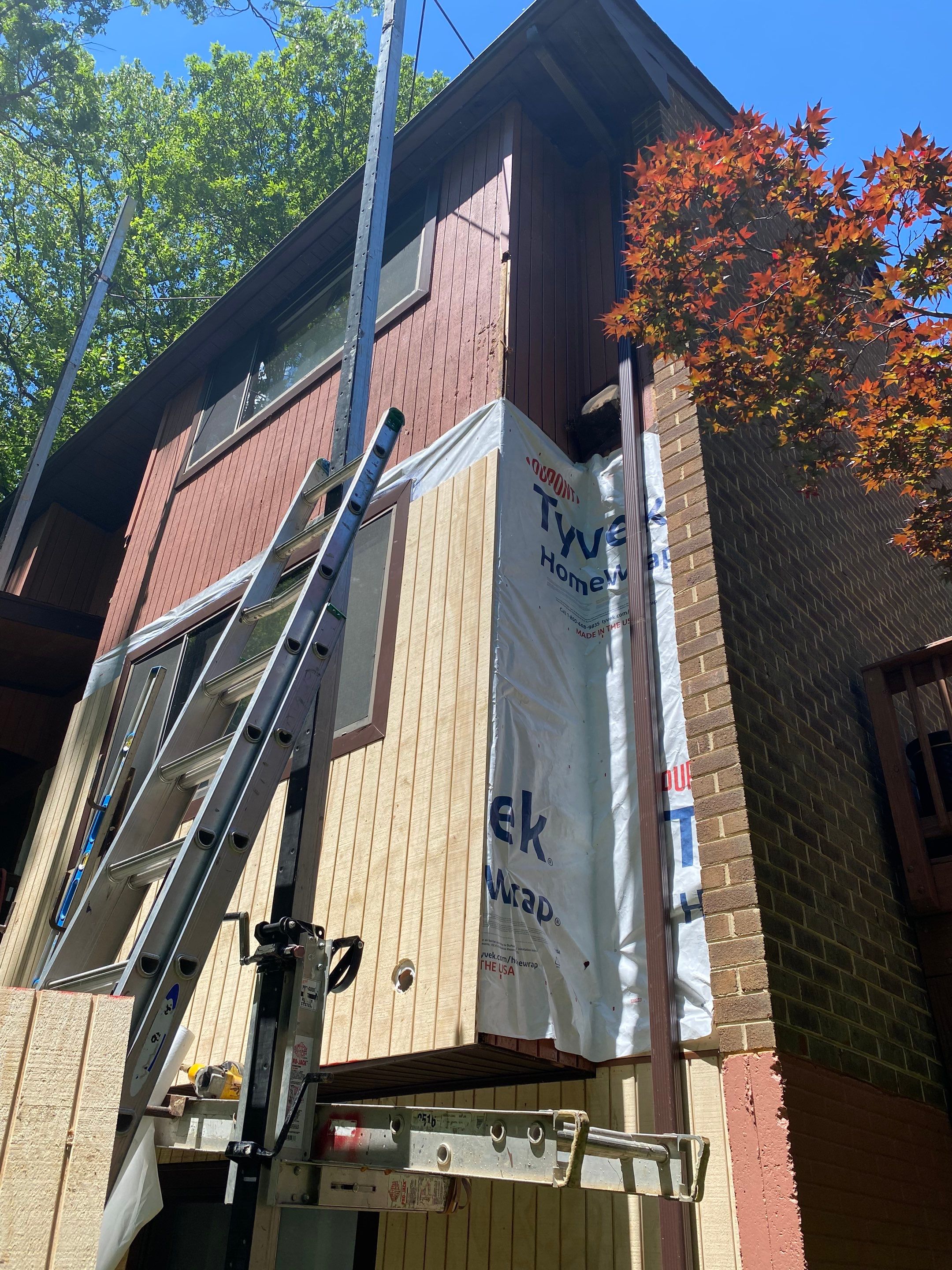 Woodbridge: T1-11 Pywood Panel Siding Installation by RM Banning, Inc.