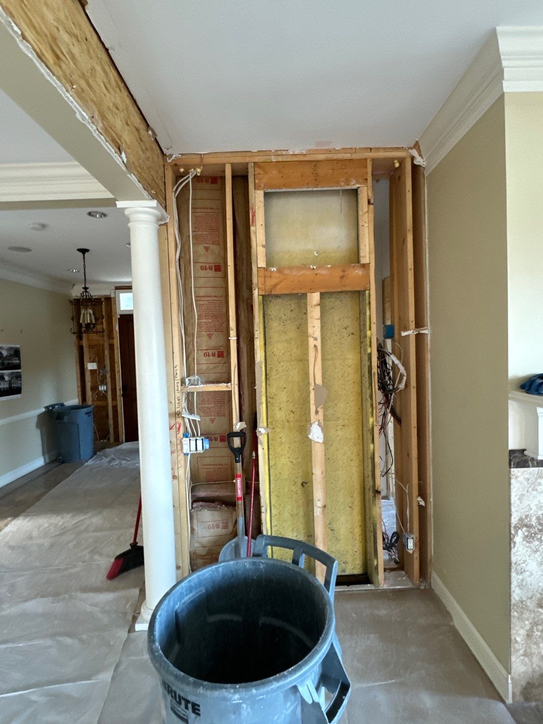 Fire mitigation with structure clean by EAS Environmental, LLC.