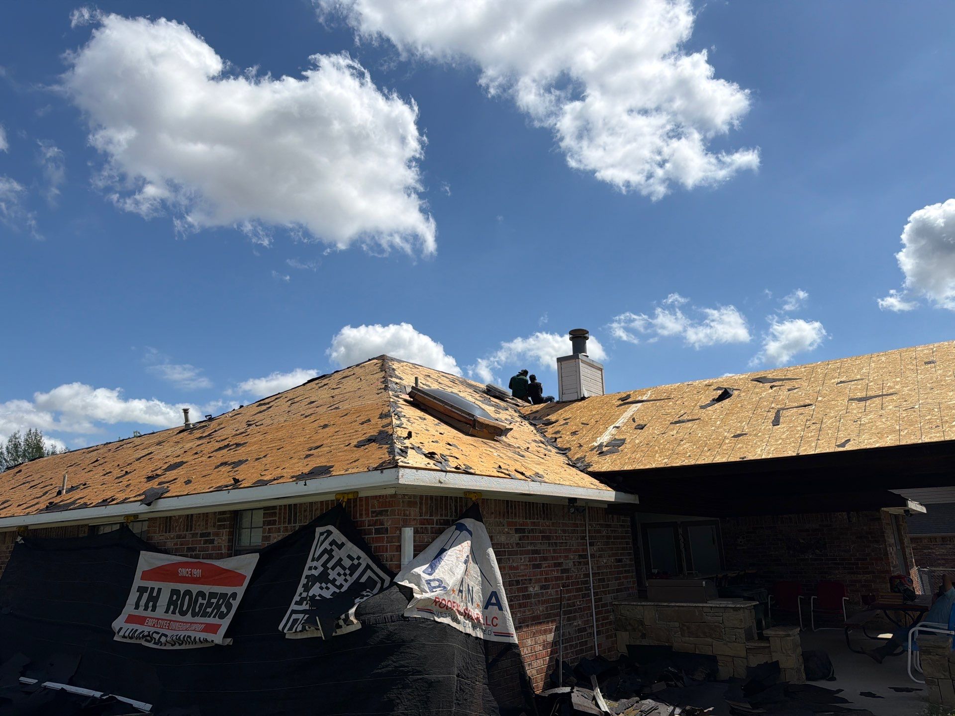 GAF Timberline Asphalt Shingle Roof Replacement in Sulphur, Oklahoma by BANA Roofing and Solar Supply