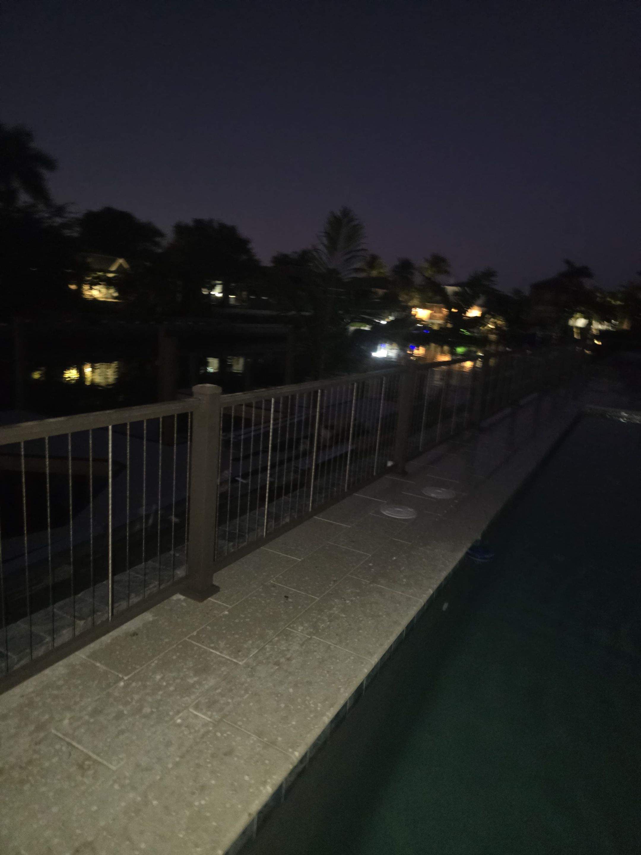 Bronze Aluminum Fence and Cable Railing in Marco Island by True Fence LLC