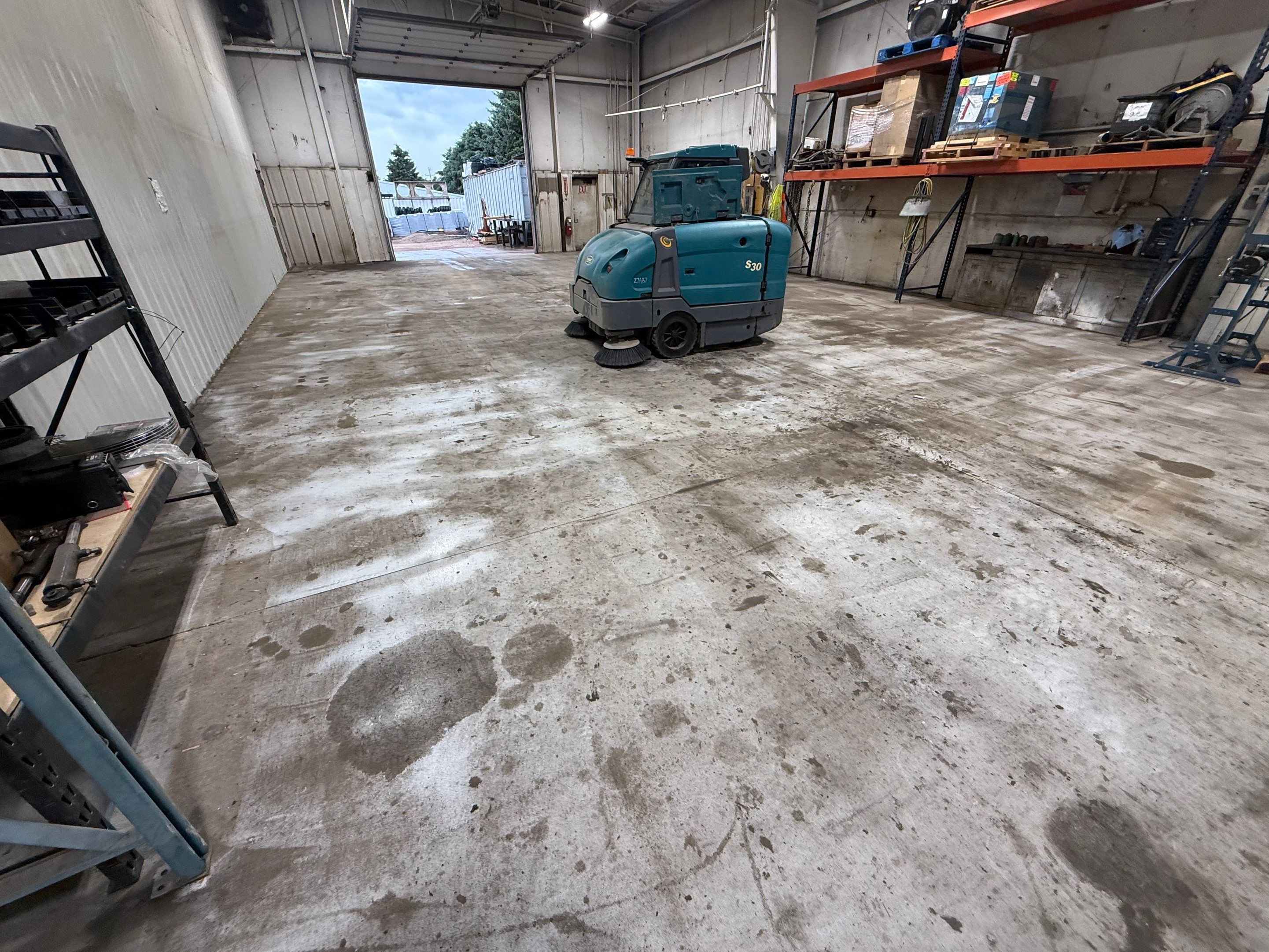 Commercial Concrete Coating and Floor Refinishing in Sioux Falls by Select Painting, Coatings & Garage Cabinets